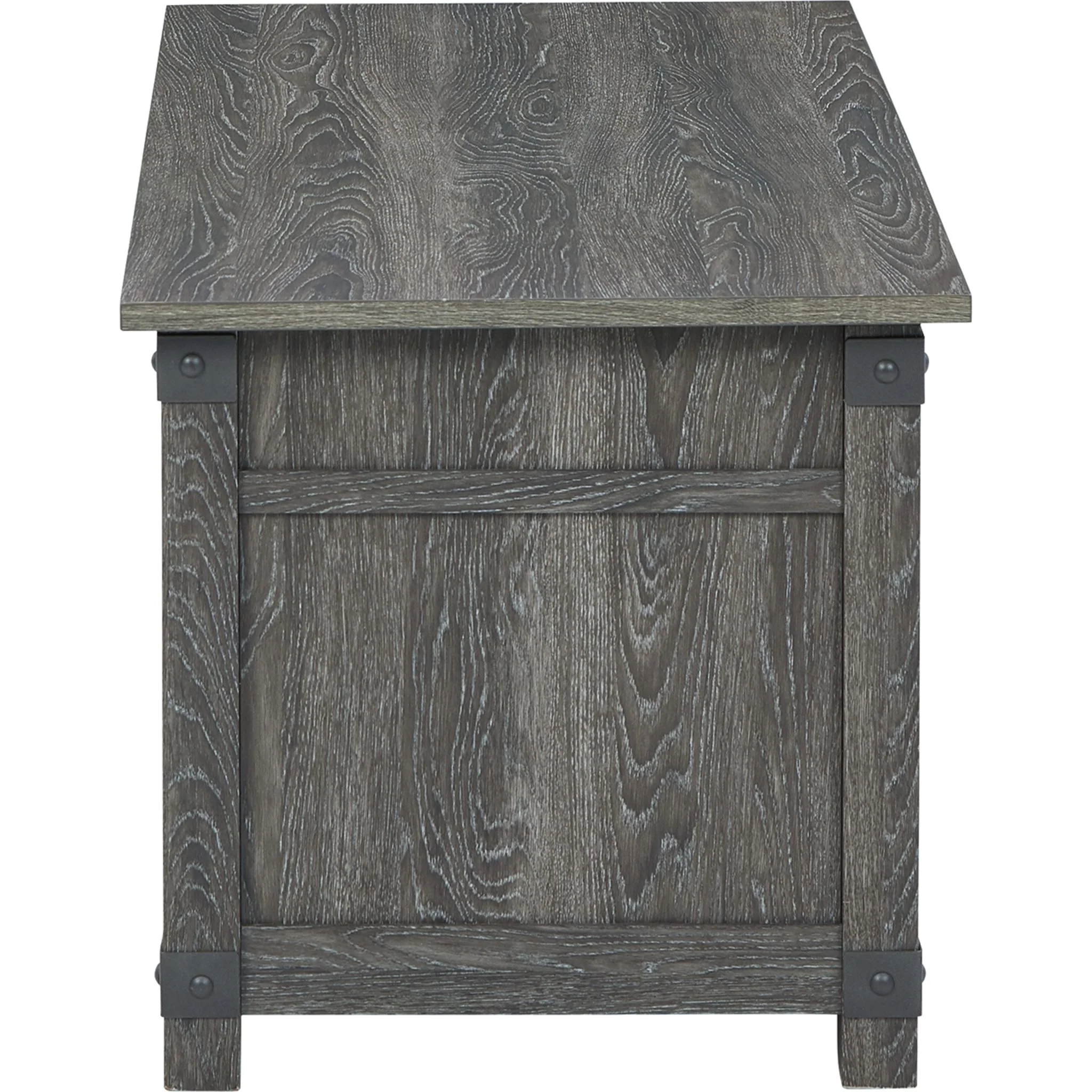 Freedan Coffee Table - Grayish Brown - Image 11