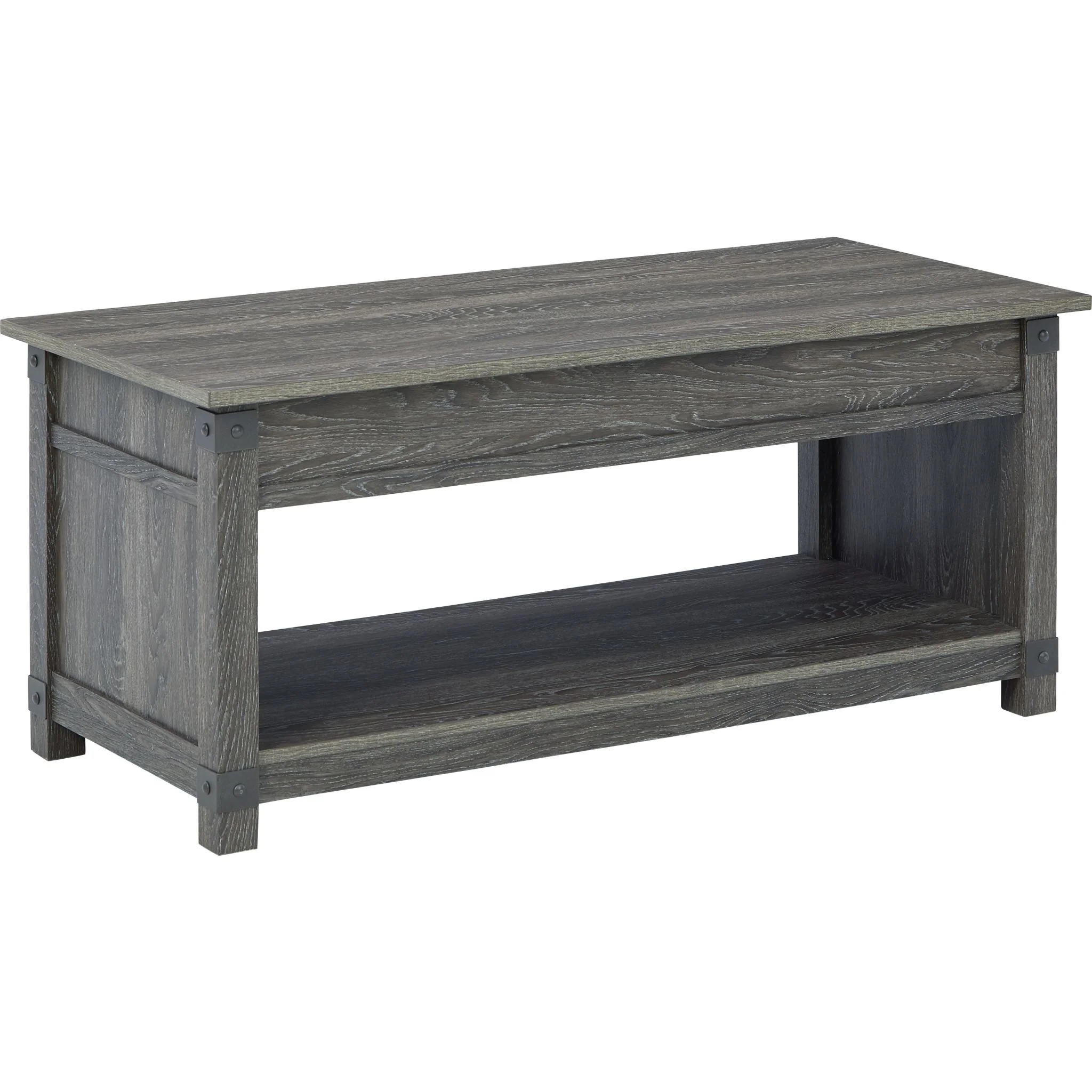 Freedan Coffee Table - Grayish Brown - Image 3