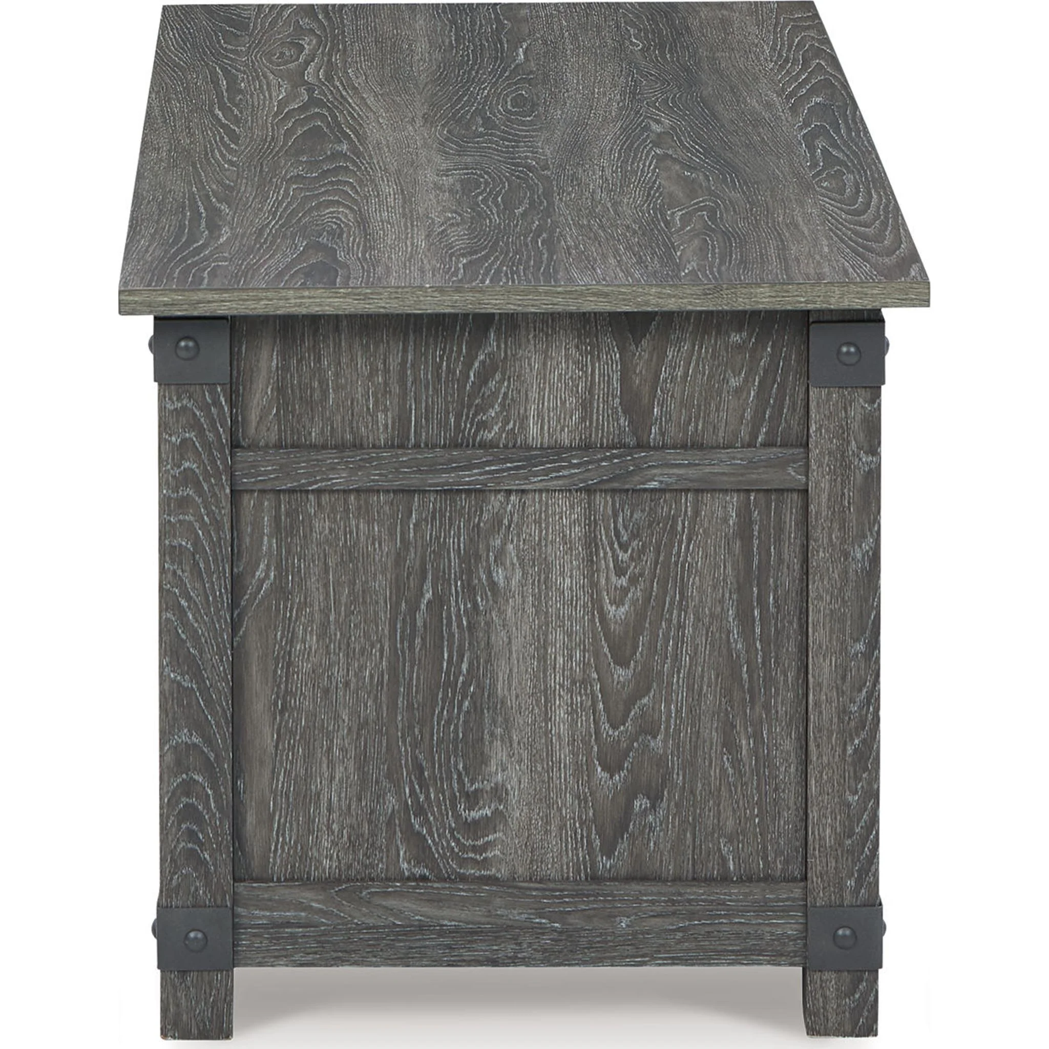 Freedan Coffee Table - Grayish Brown - Image 33