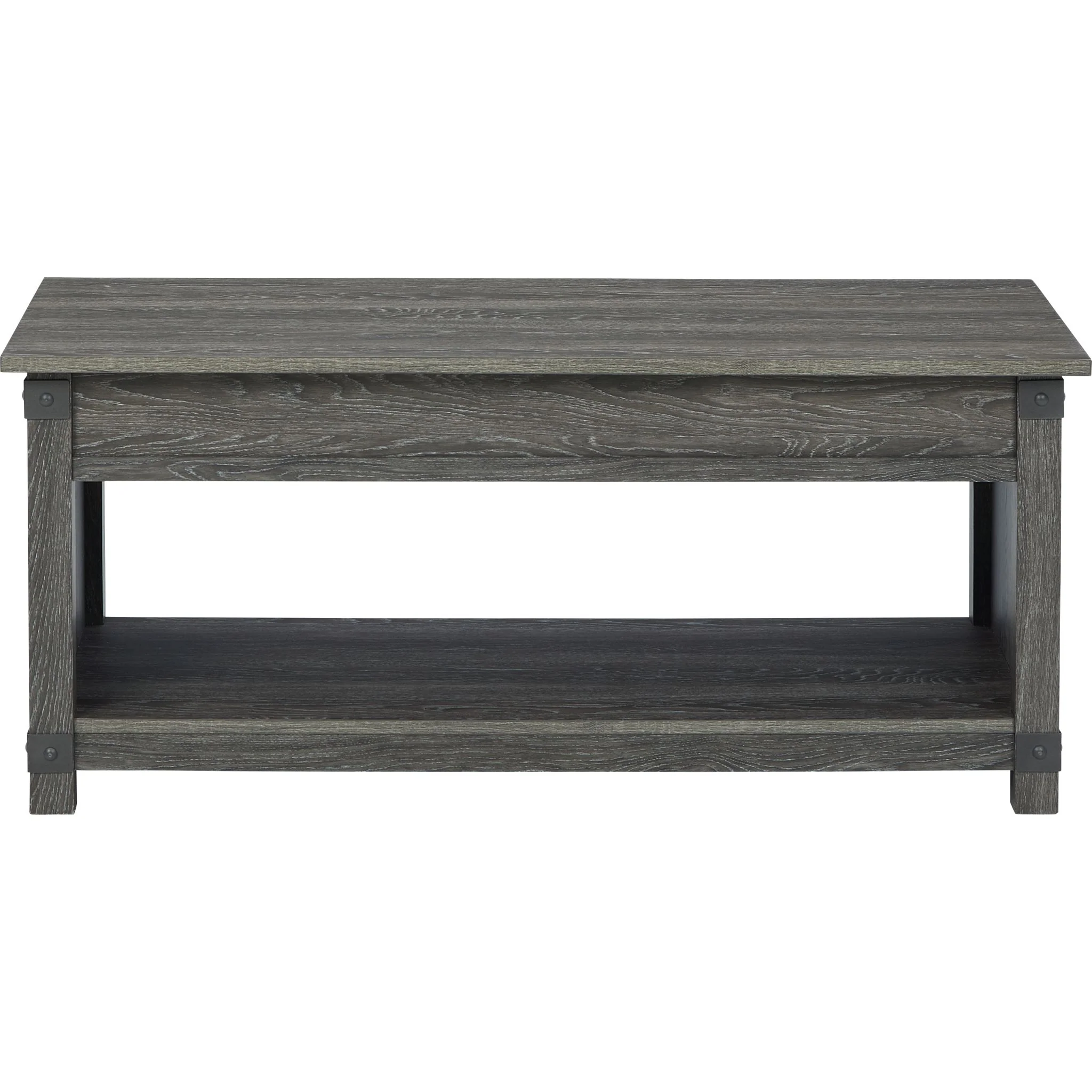 Freedan Coffee Table - Grayish Brown - Image 5