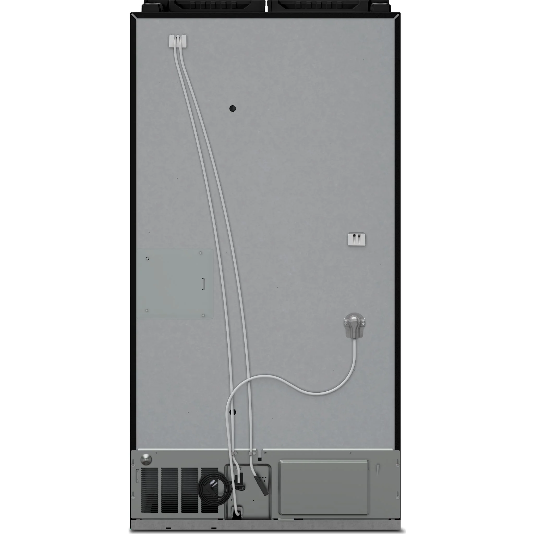 Whirlpool 36-Inch Wide Counter-Depth French Door Bottom Mount Refrigerator - 20 cu. ft. -Black (WRFC2036RB) - Image 4