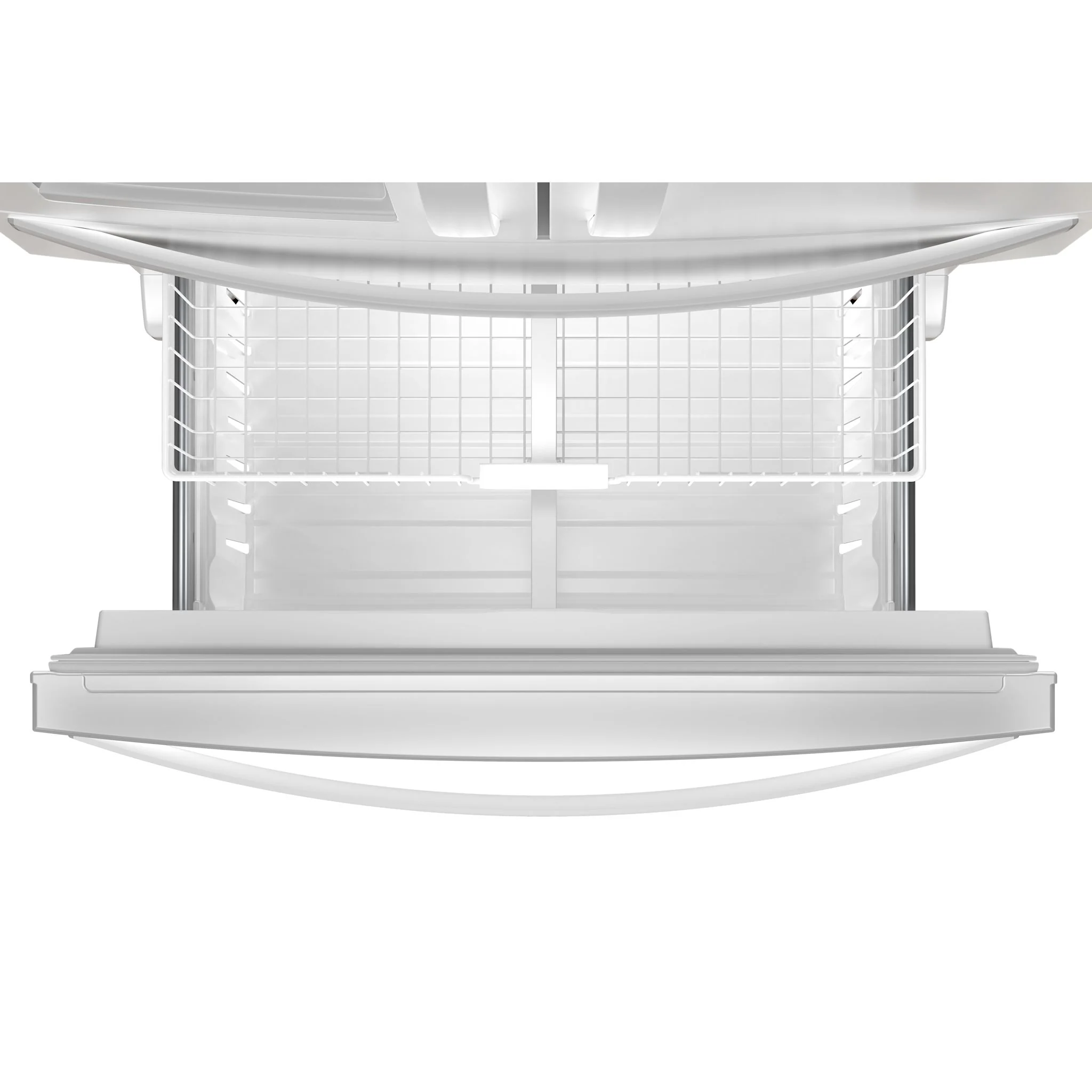 Whirlpool 36-Inch Wide French Door Bottom Mount Refrigerator - 25 cu. ft. -White (WRMF3636RW) - Image 5