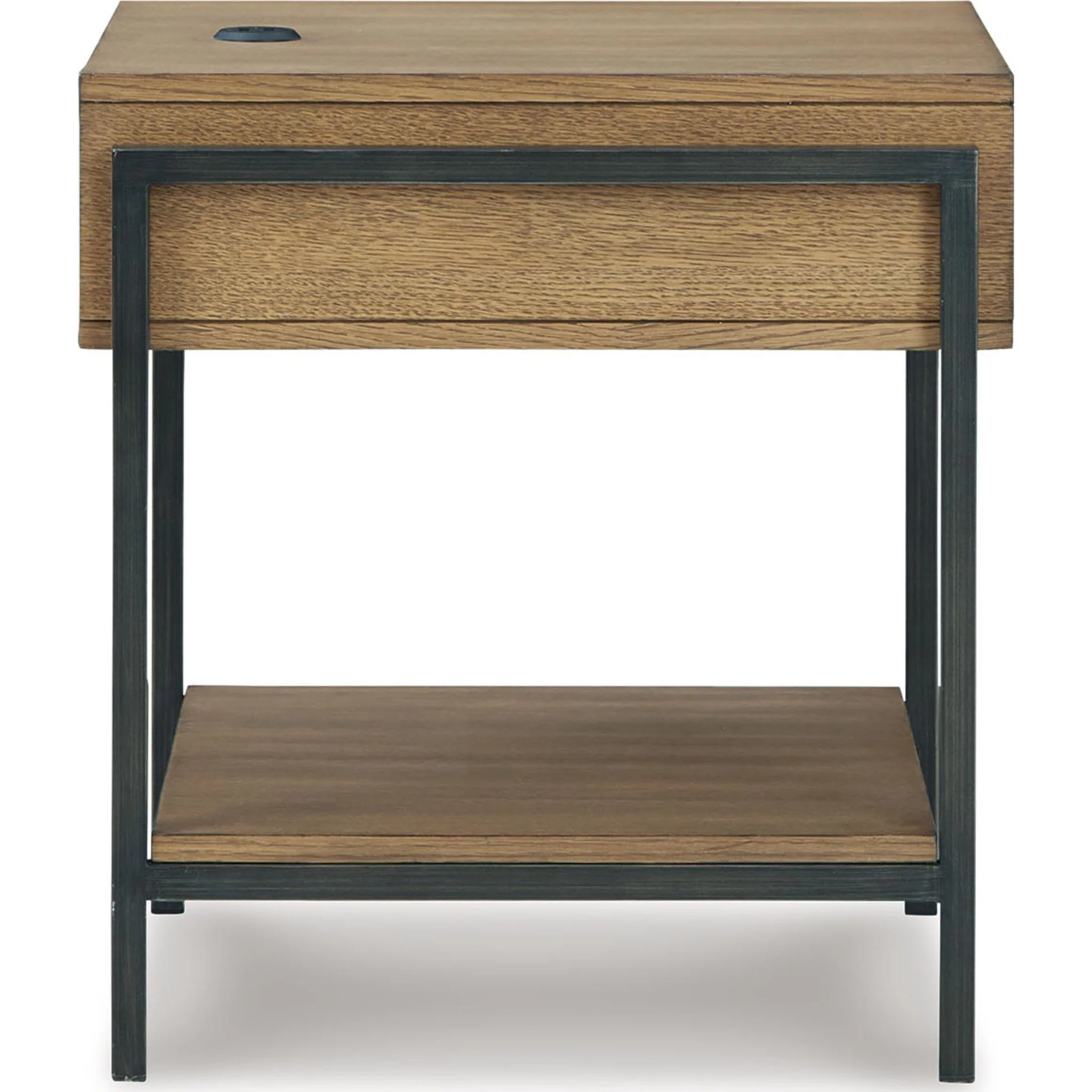 Fridley End Table - Brown/Black - Image 5