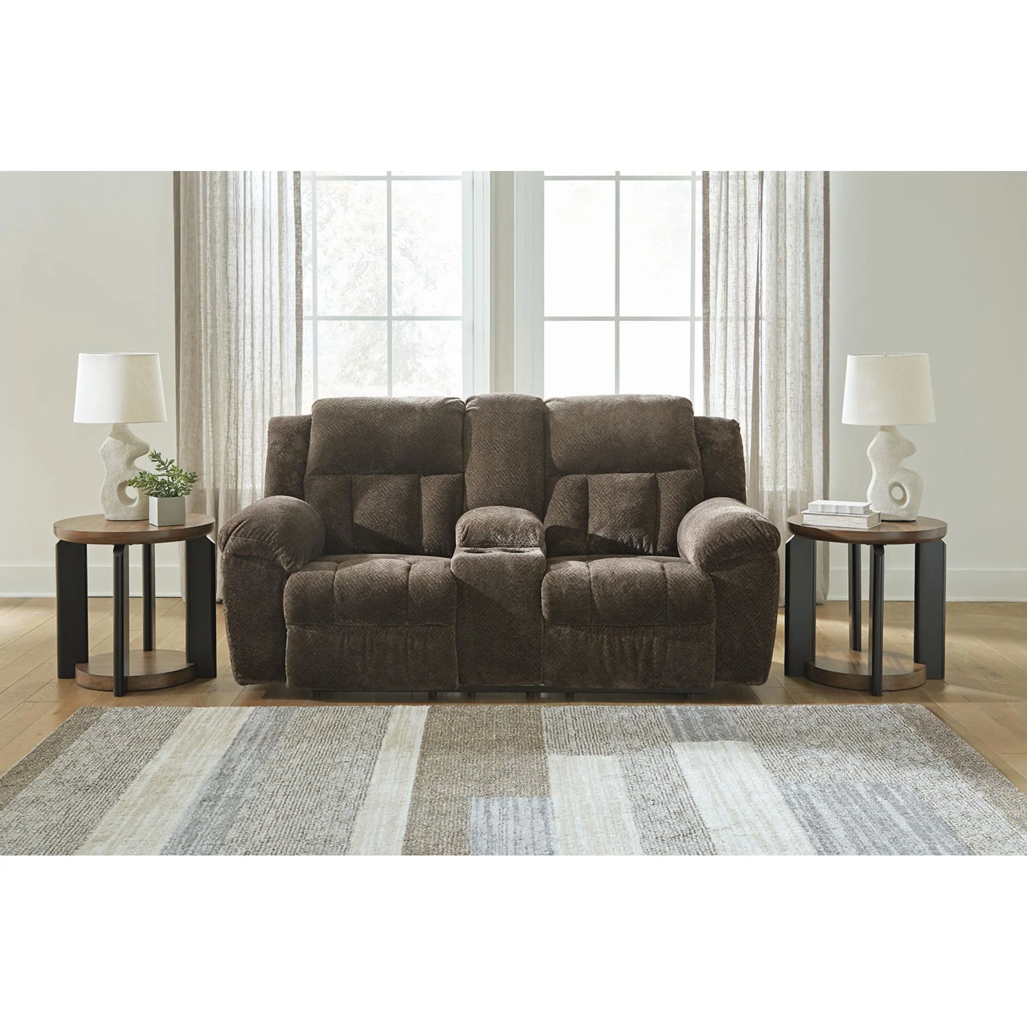 Frohn Reclining Loveseat with Console - Image 13