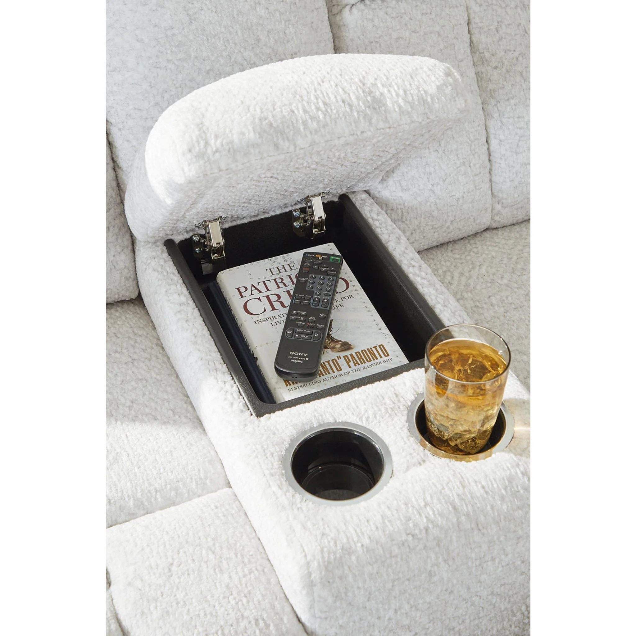 Frohn Reclining Loveseat with Console - Image 30