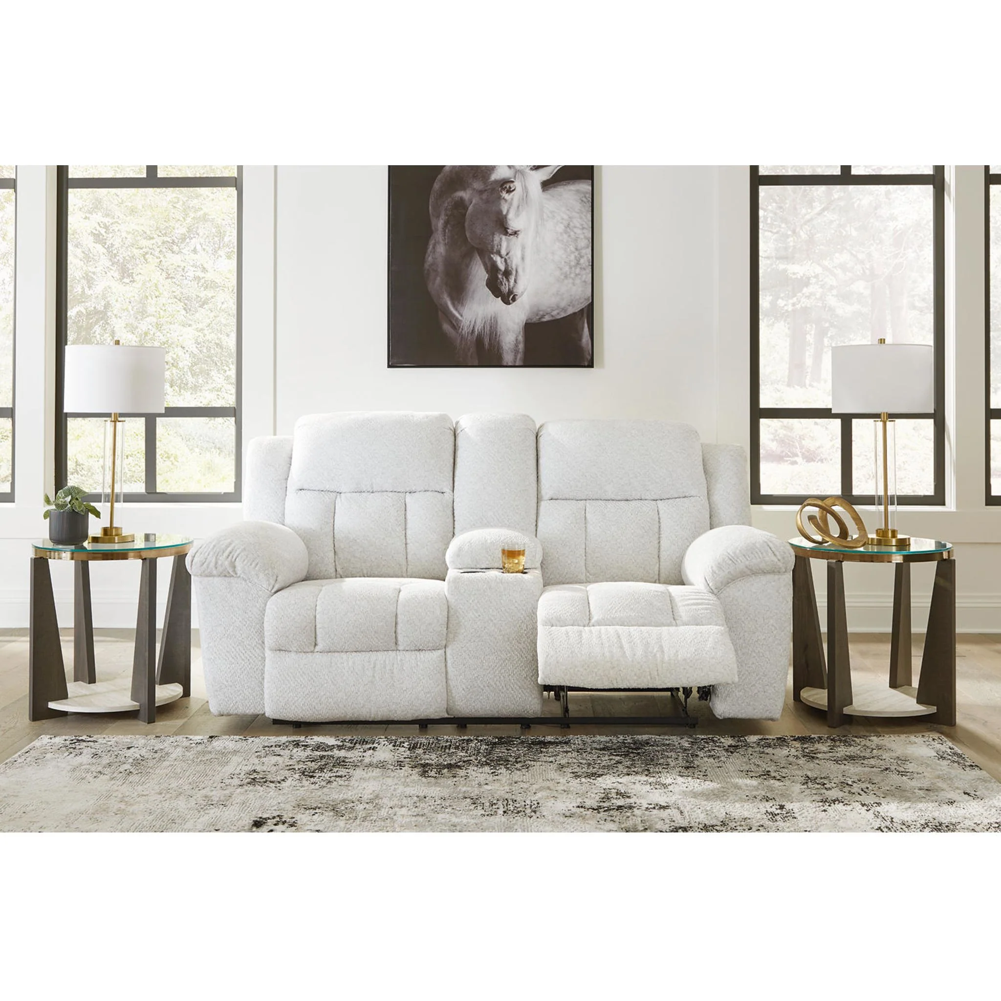 Frohn Reclining Loveseat with Console - Image 31