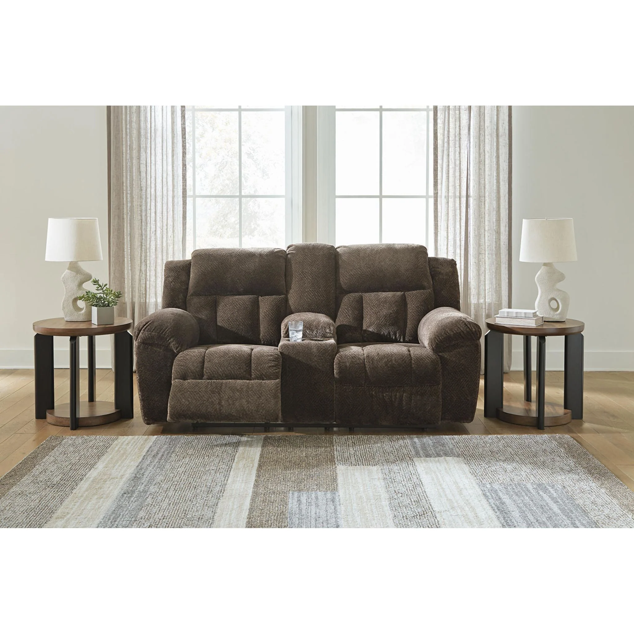 Frohn Reclining Loveseat with Console - Image 43