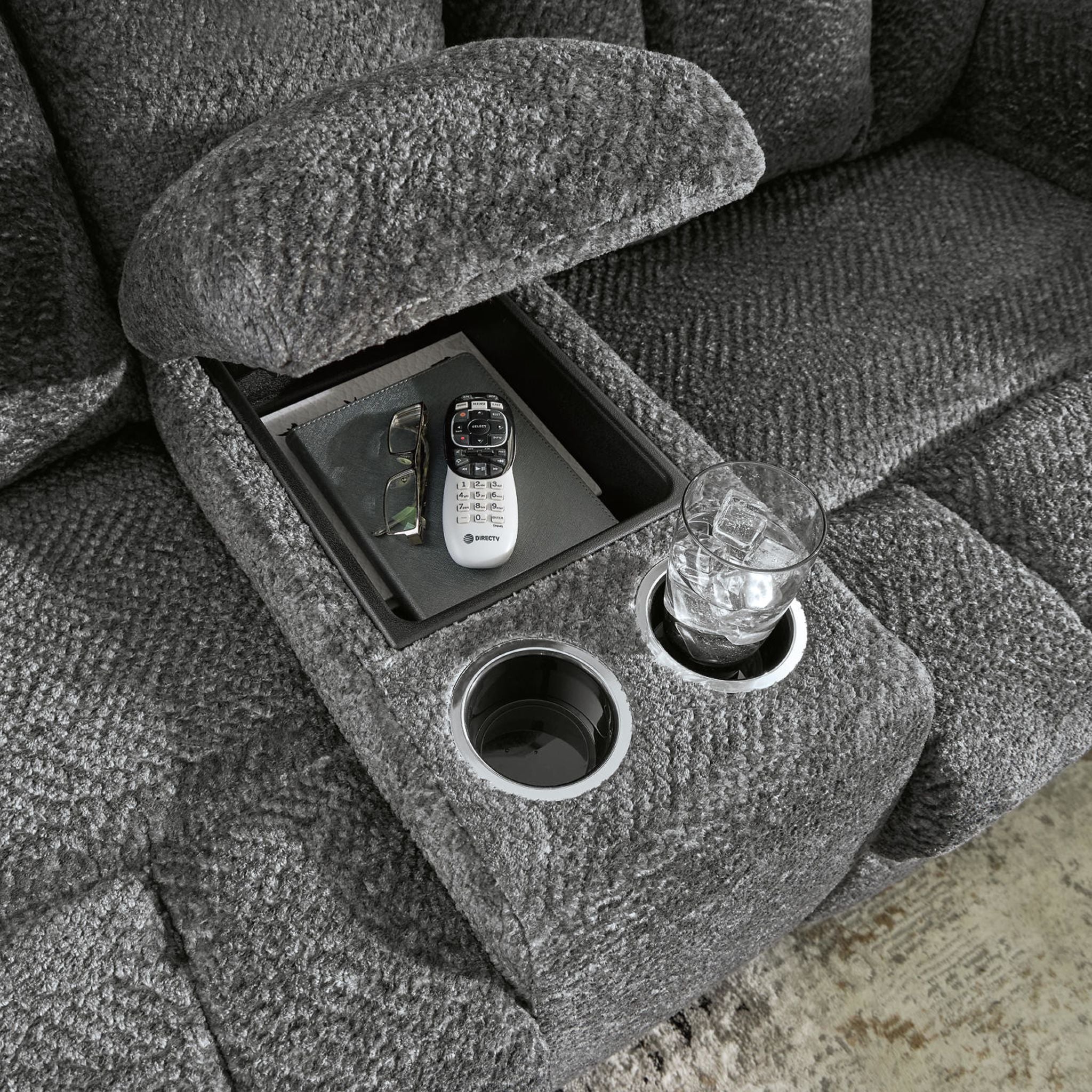 Frohn Reclining Loveseat with Console - Image 7