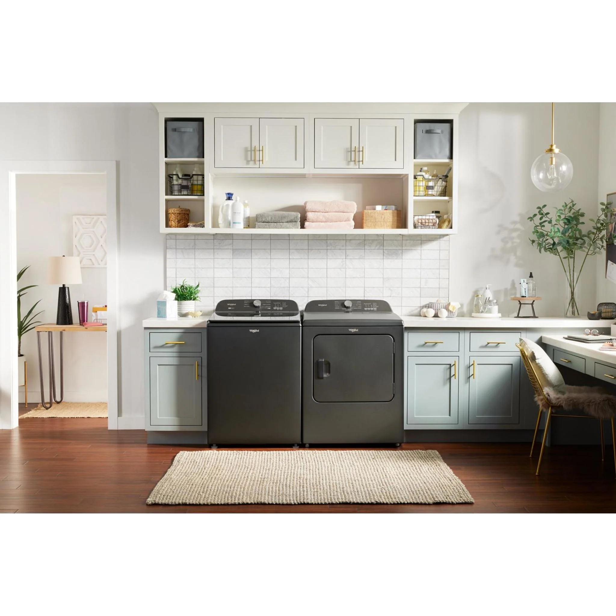 Whirlpool 7.0 Cu. Ft. Top Load Gas Dryer with Moisture Sensor -White (WGD6150PW) - Image 14