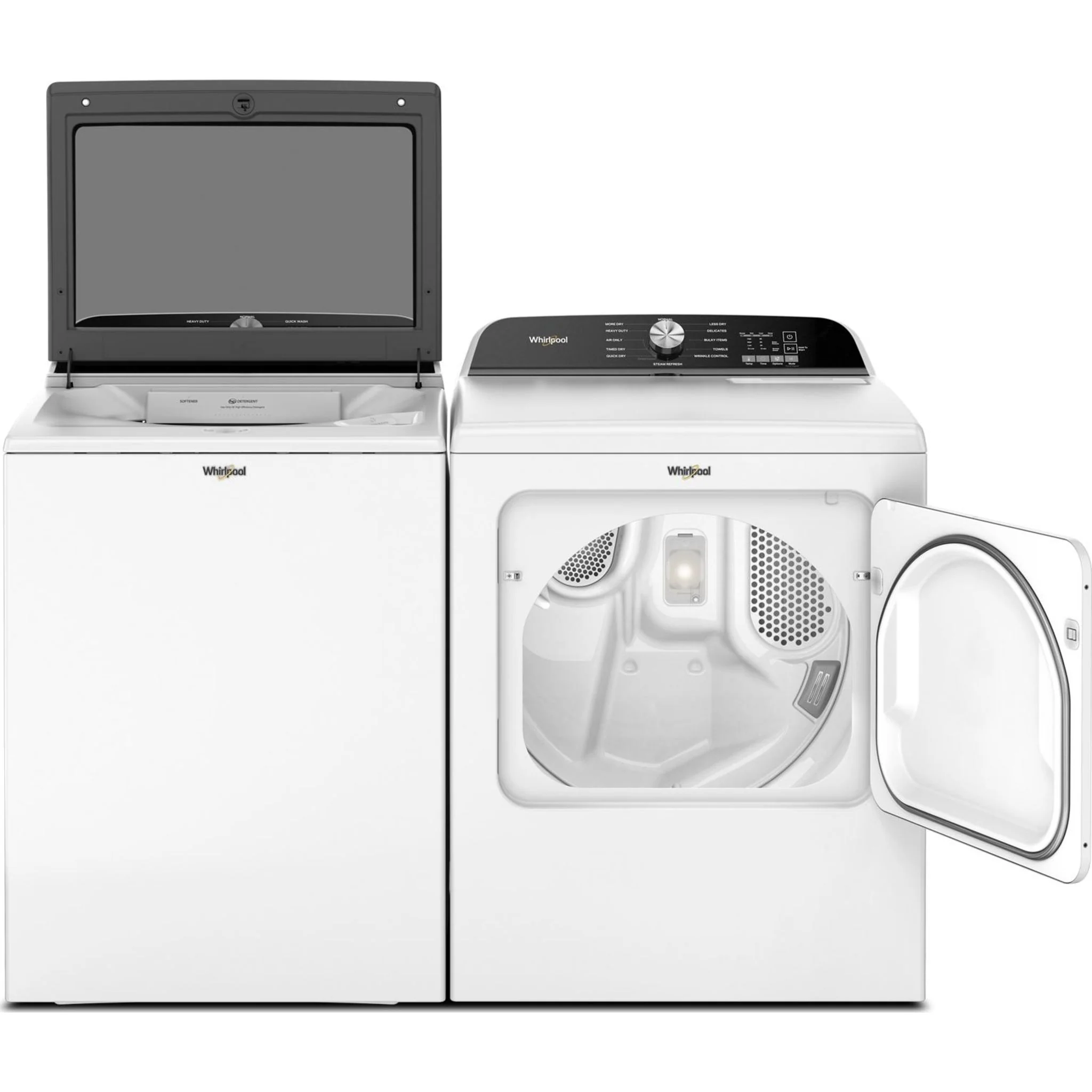 Whirlpool 7.0 Cu. Ft. Top Load Gas Dryer with Moisture Sensor -White (WGD6150PW) - Image 31
