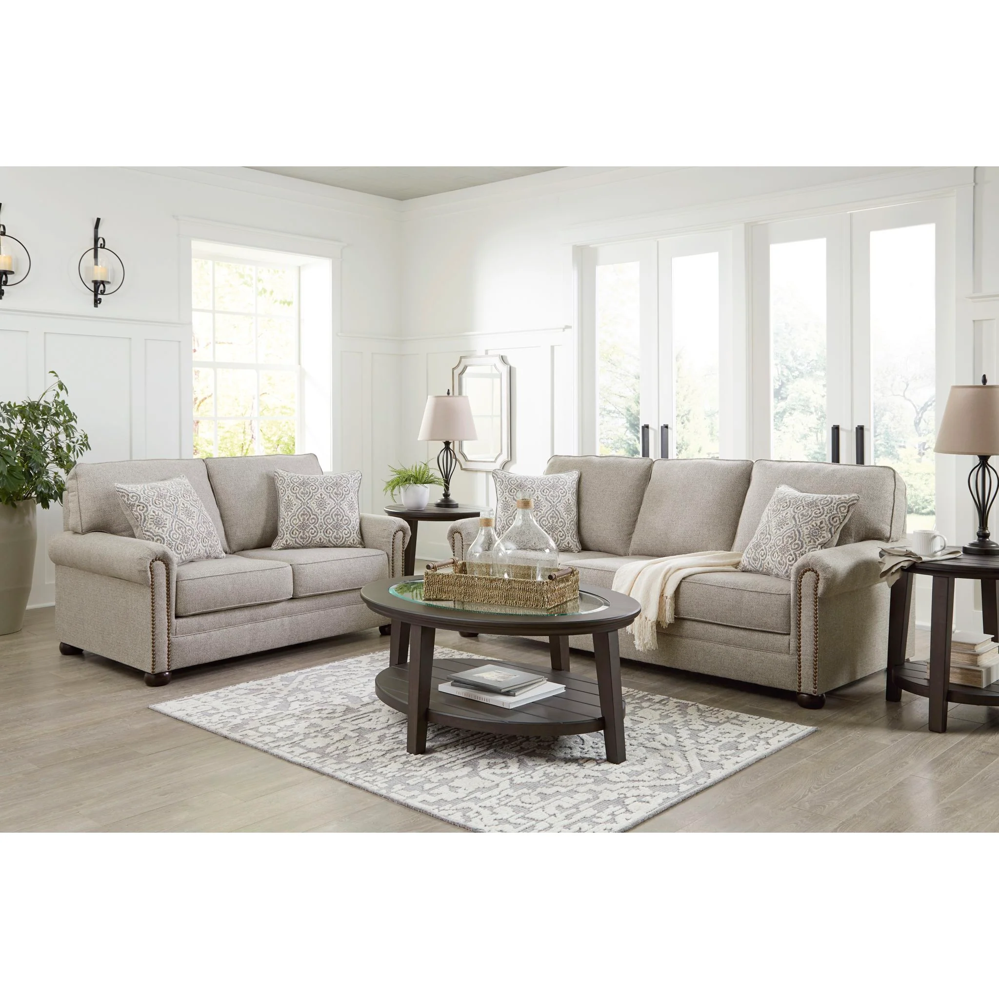 Gaelon Loveseat - Dune - Image 8