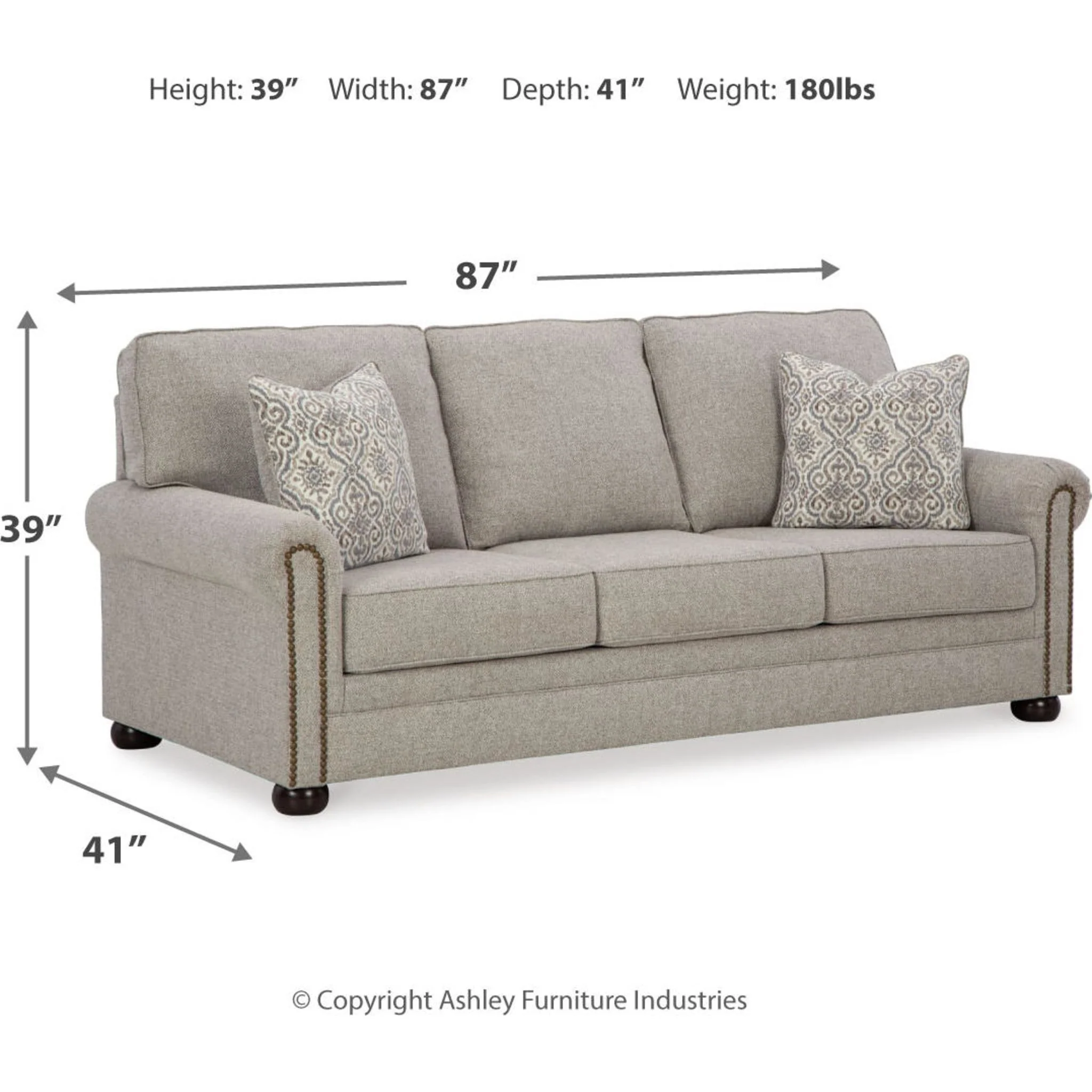 Gaelon Sofa - Dune - Image 6