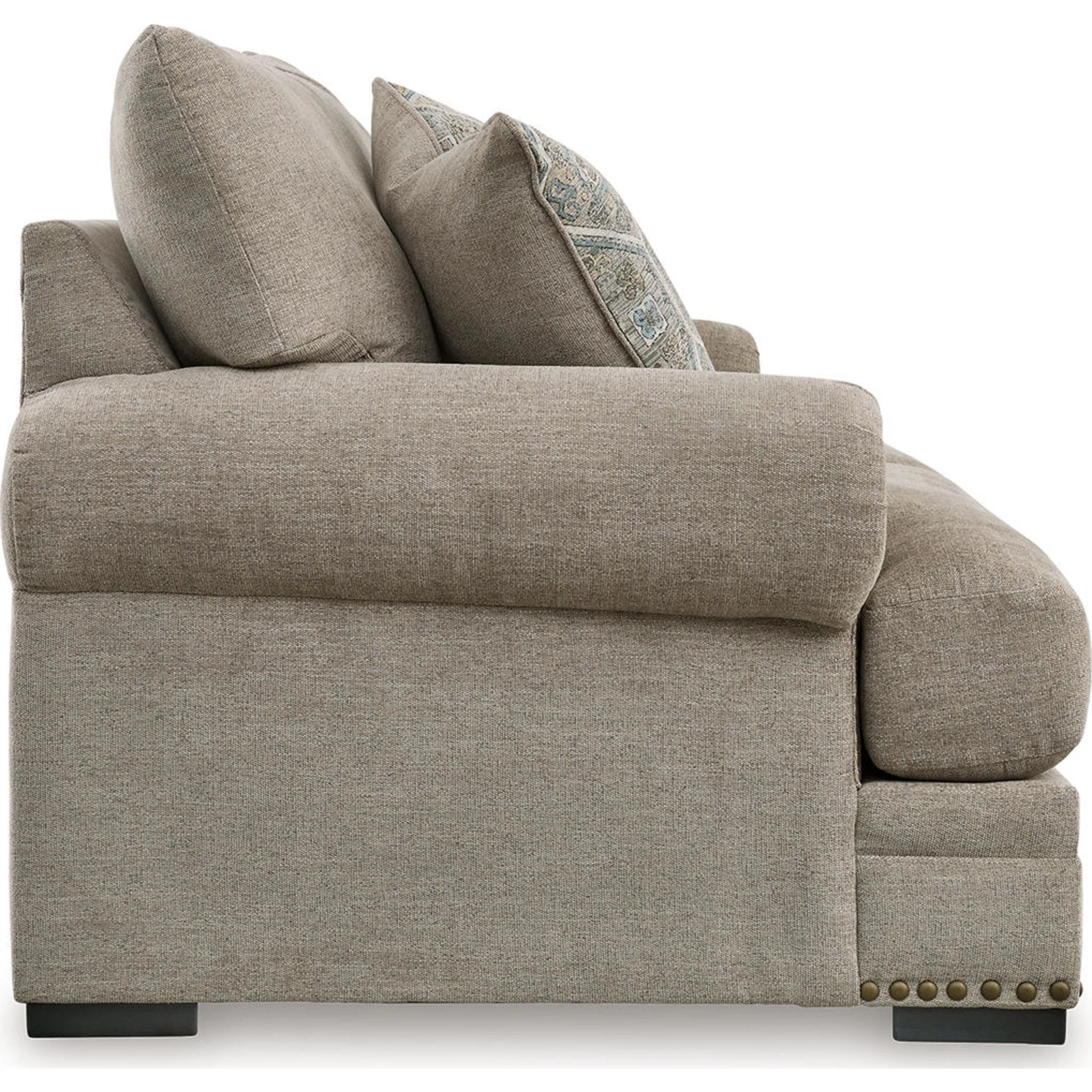 Galemore Loveseat - Quarry - Image 6