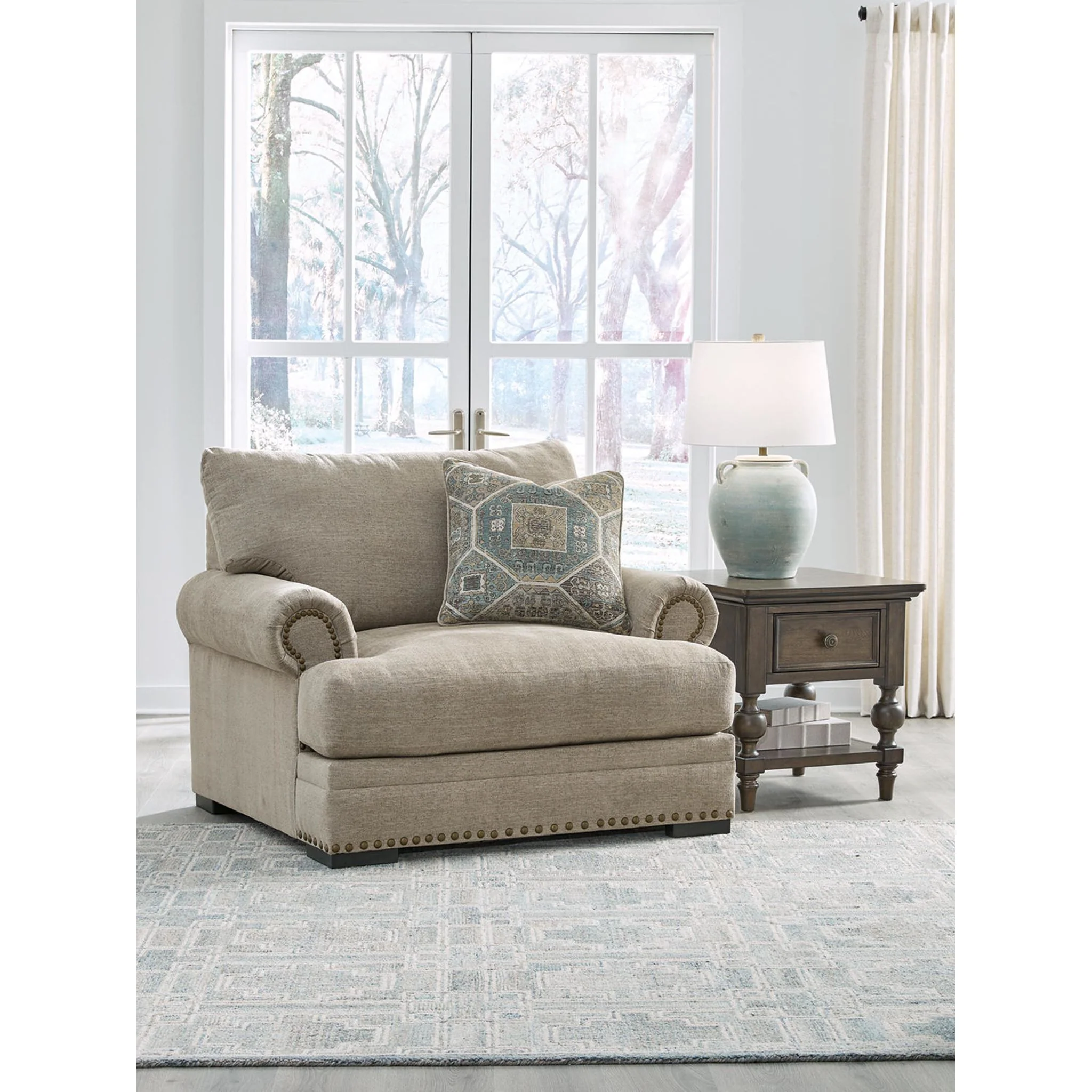 Galemore Oversized Chair - Quarry - Image 2