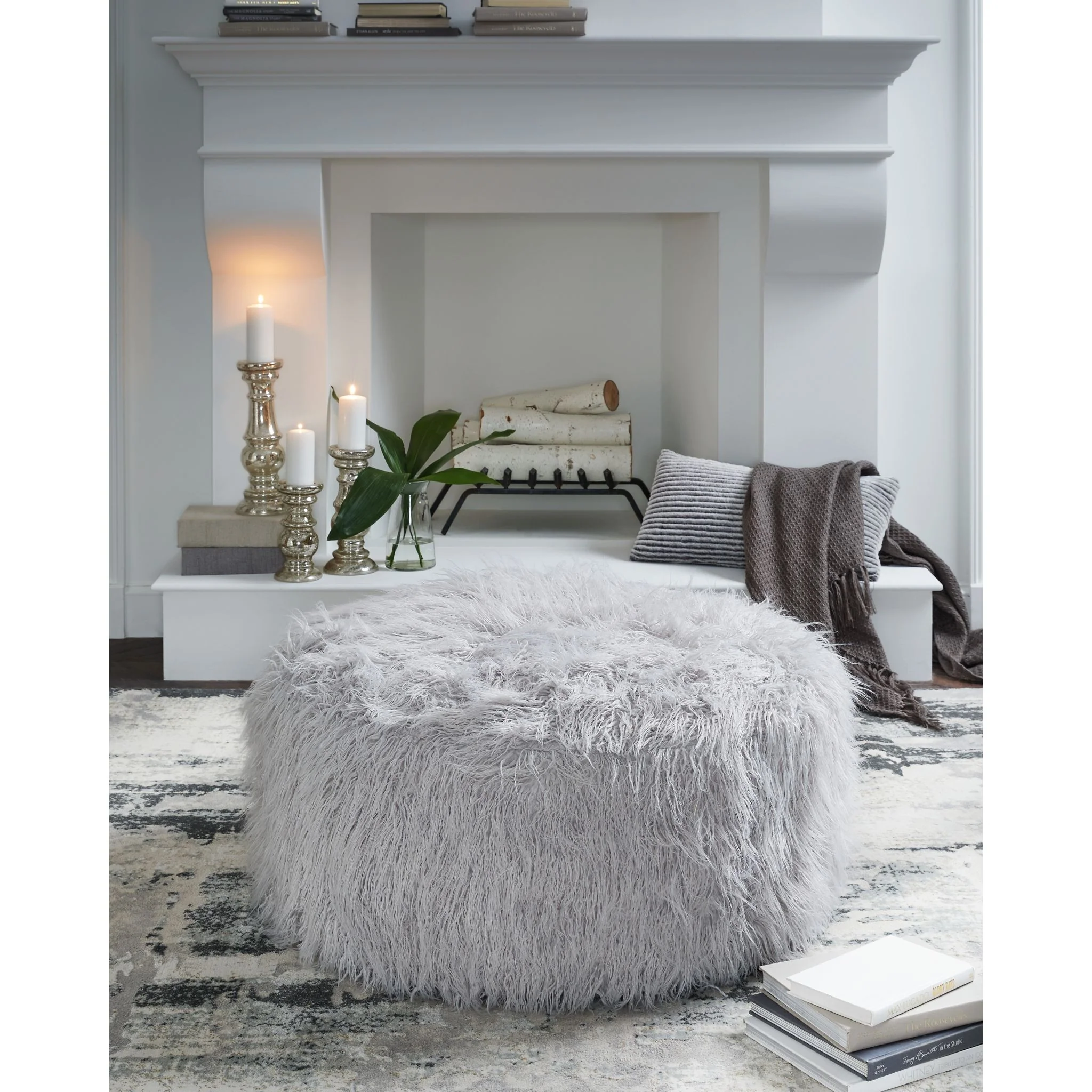 Galice Oversized Accent Ottoman - Image 2
