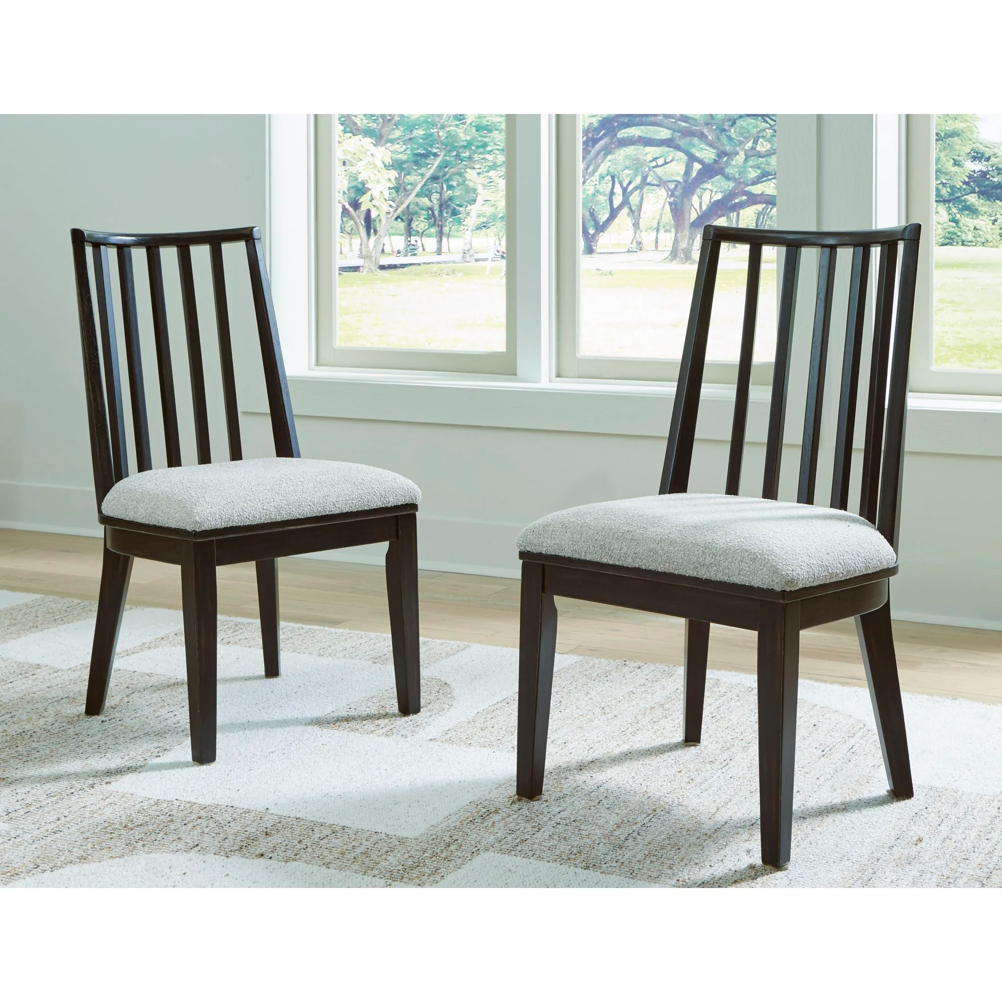 Galliden Dining Chair - Black - (D841-01) - Image 2