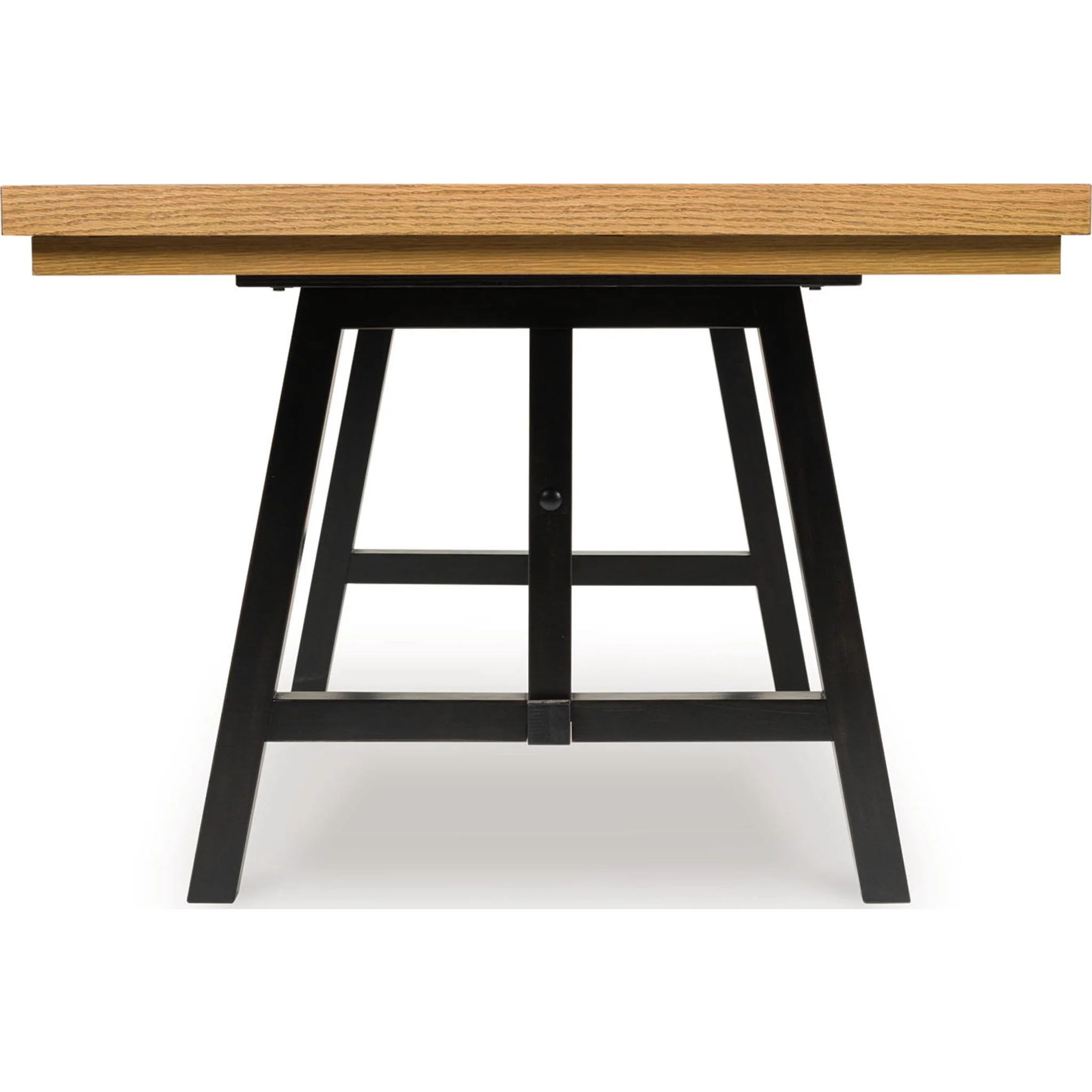 Galliden Dining Extension Table - Black/Brown - (D841-55) - Image 3