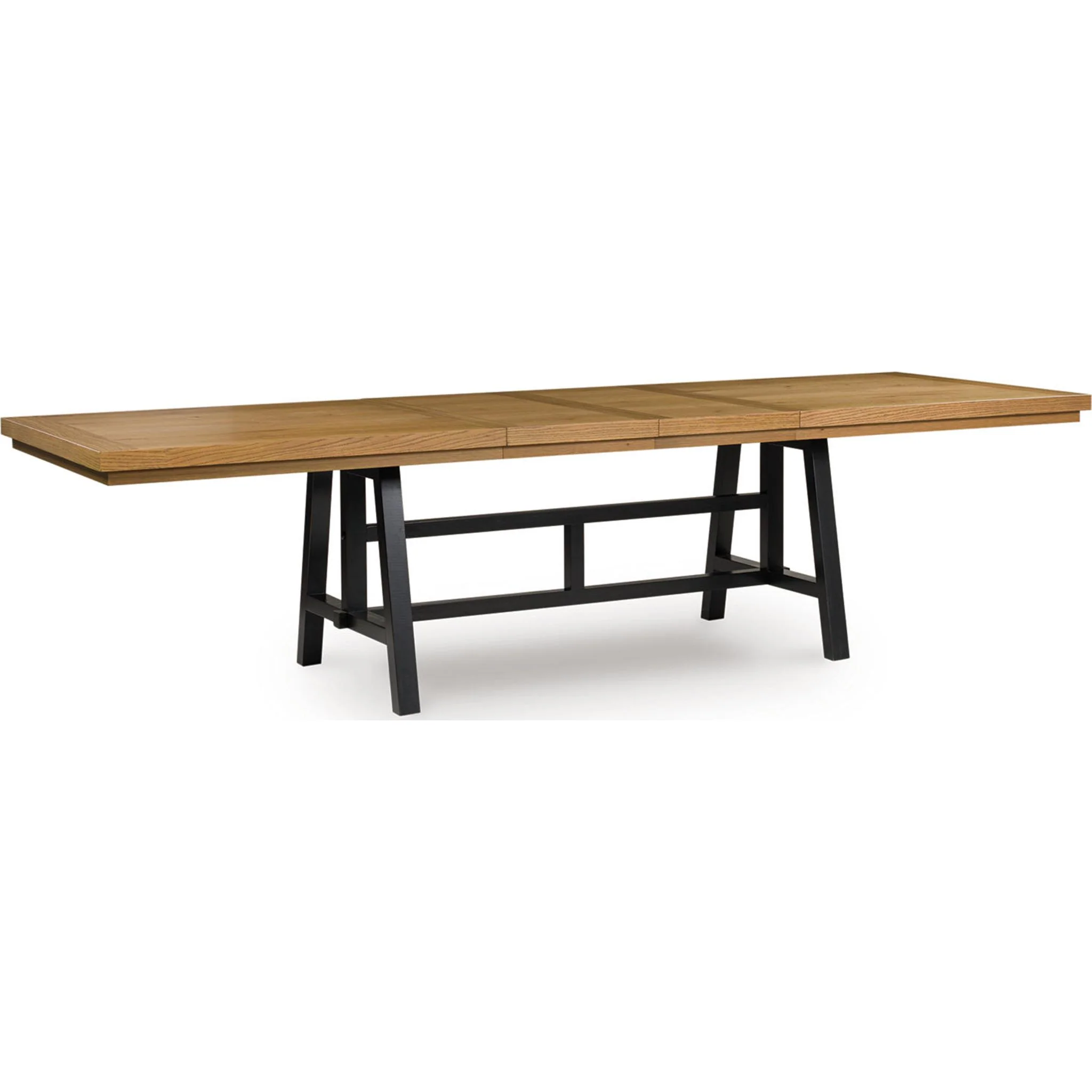 Galliden Dining Extension Table - Black/Brown - (D841-55) - Image 4
