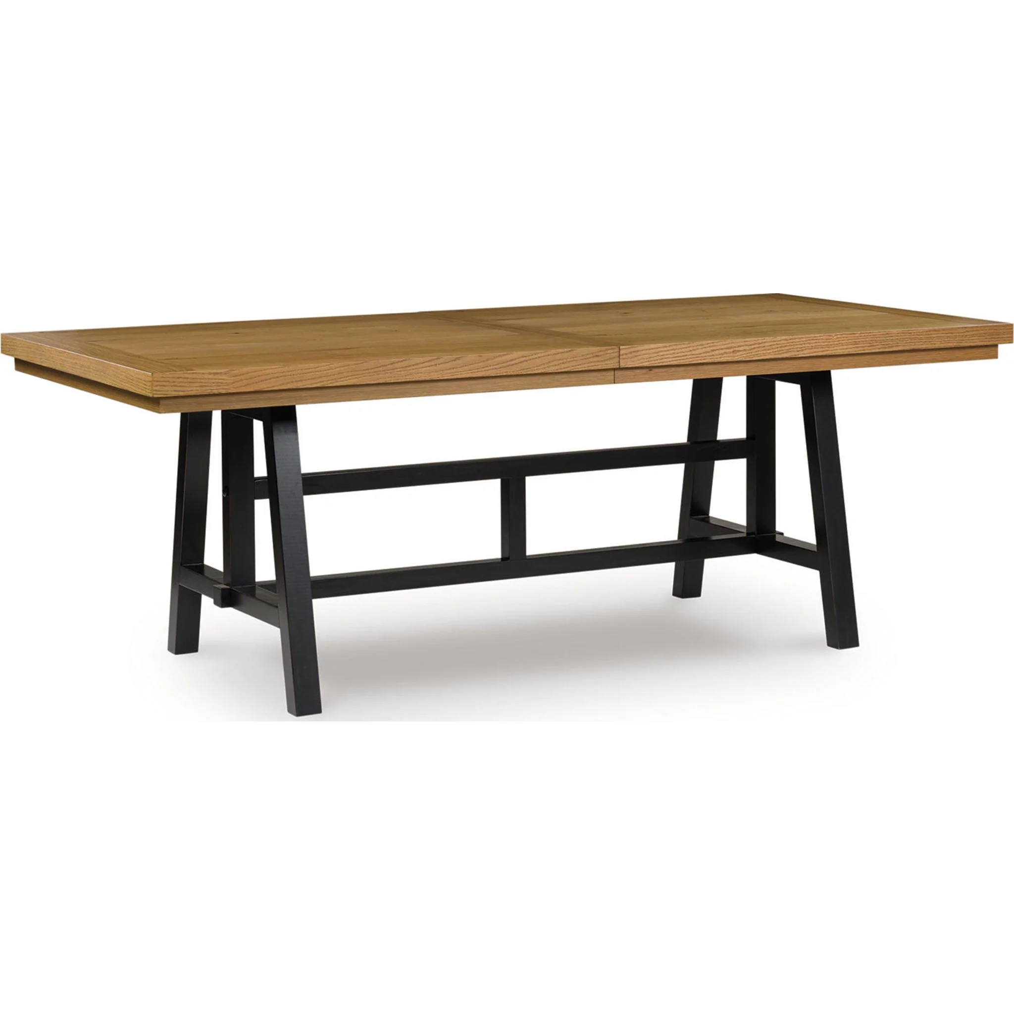 Galliden Dining Extension Table - Black/Brown - (D841-55) - Image 6
