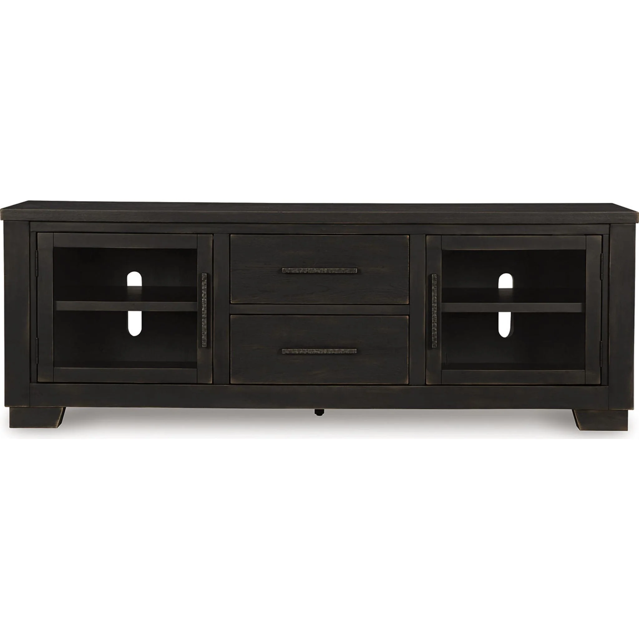 Galliden TV Stand - Black - Image 3