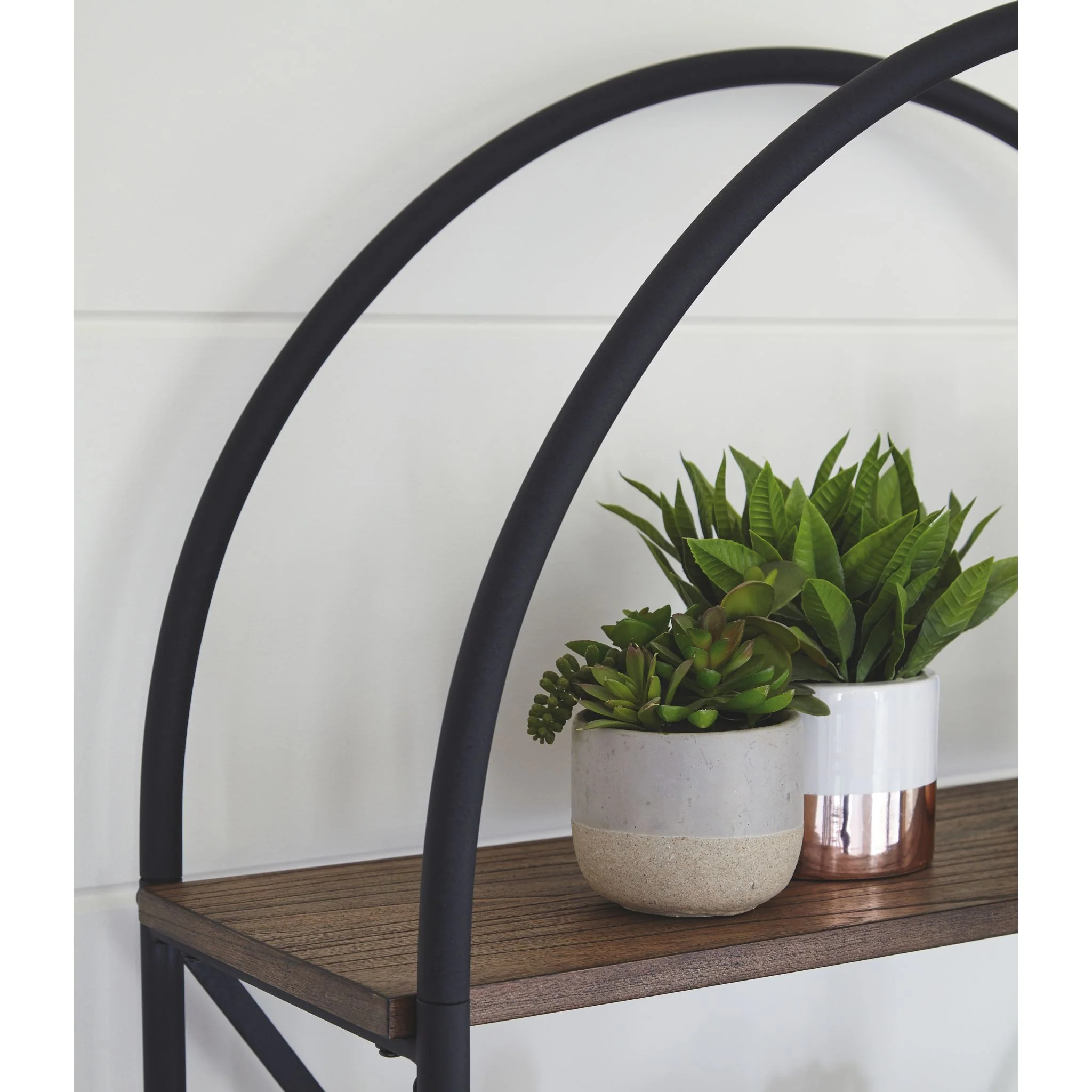 Galtbury Bookcase - Brown/Black - Image 5
