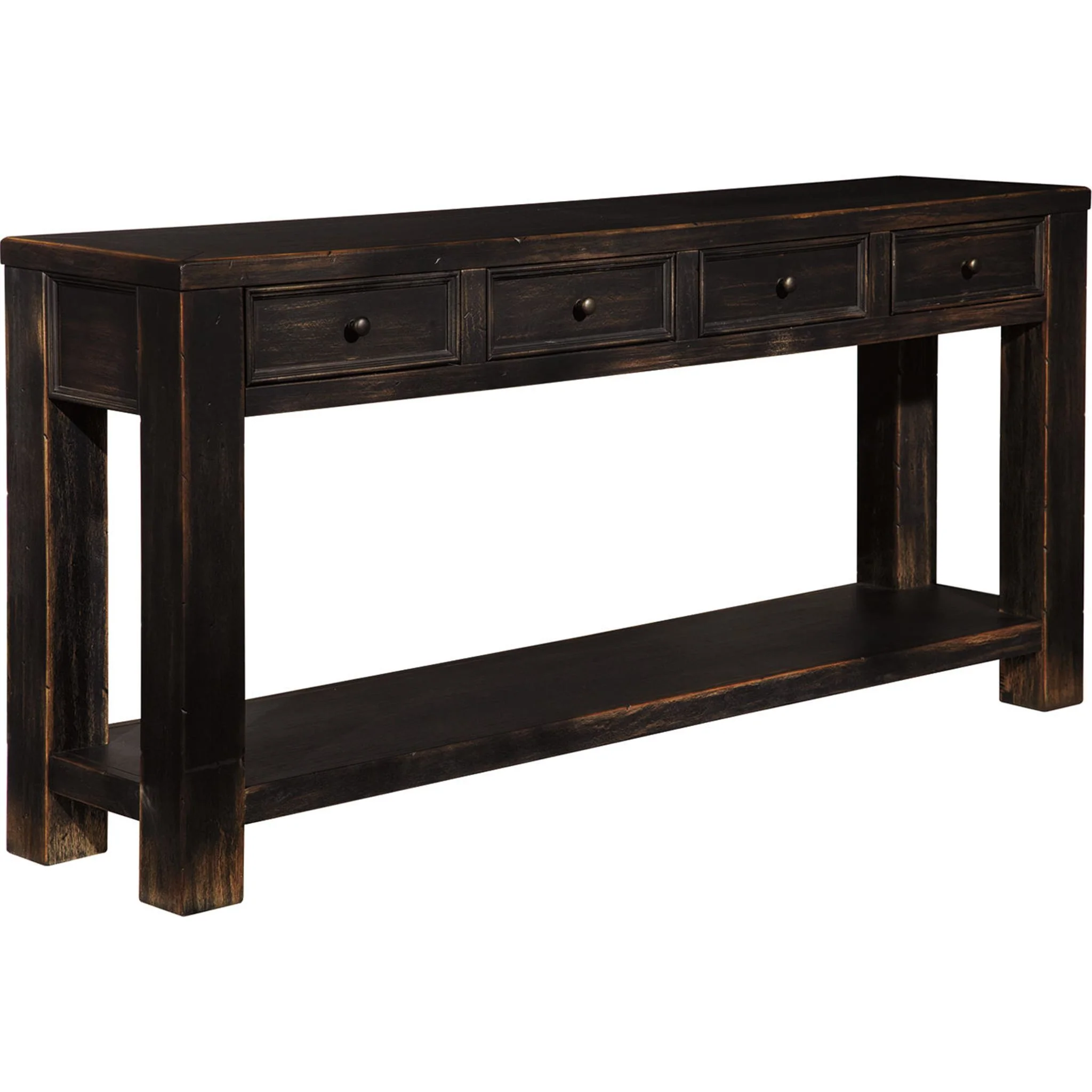 Gavelston Sofa Table - Black - Image 9