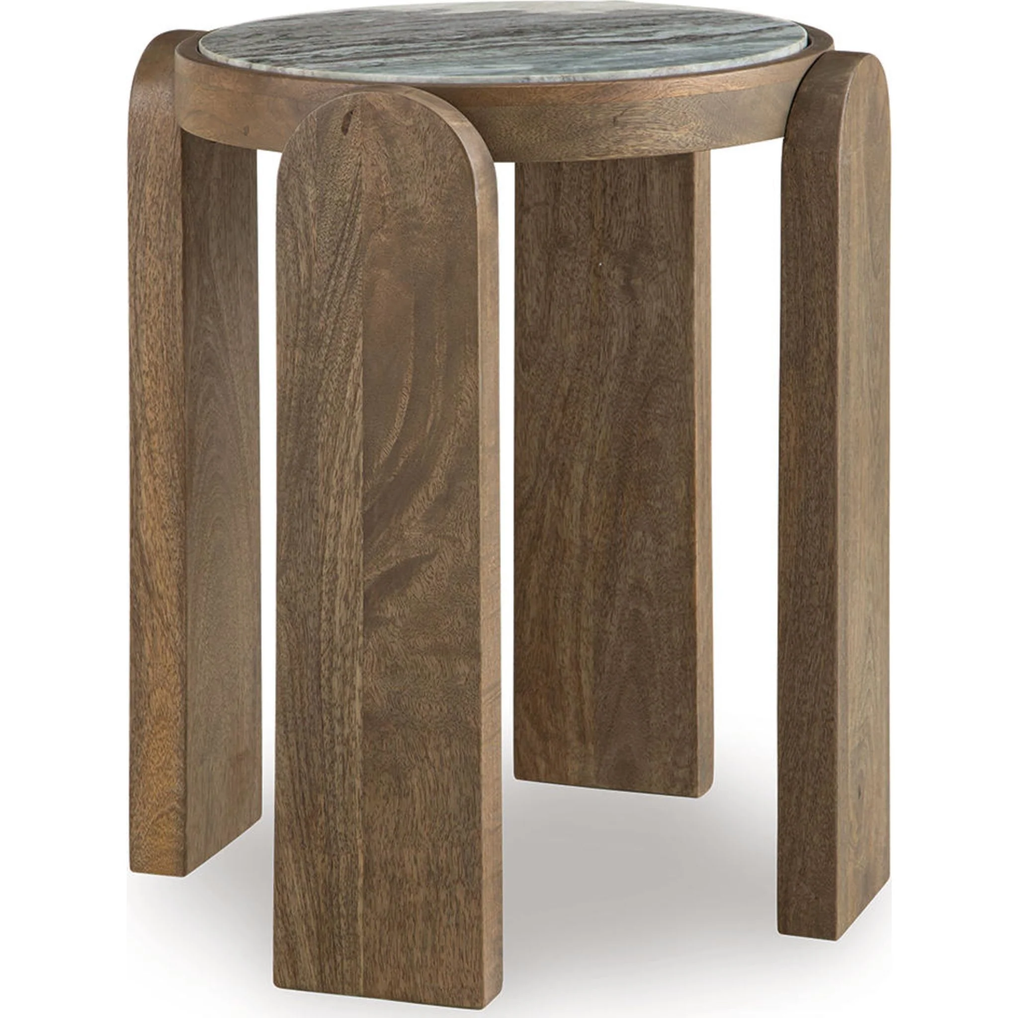Gavrilley Accent Table - Gray/White/Brown - Image 4