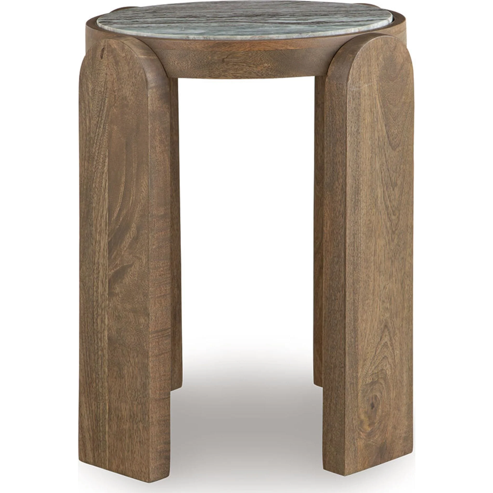 Gavrilley Accent Table - Gray/White/Brown - Image 6
