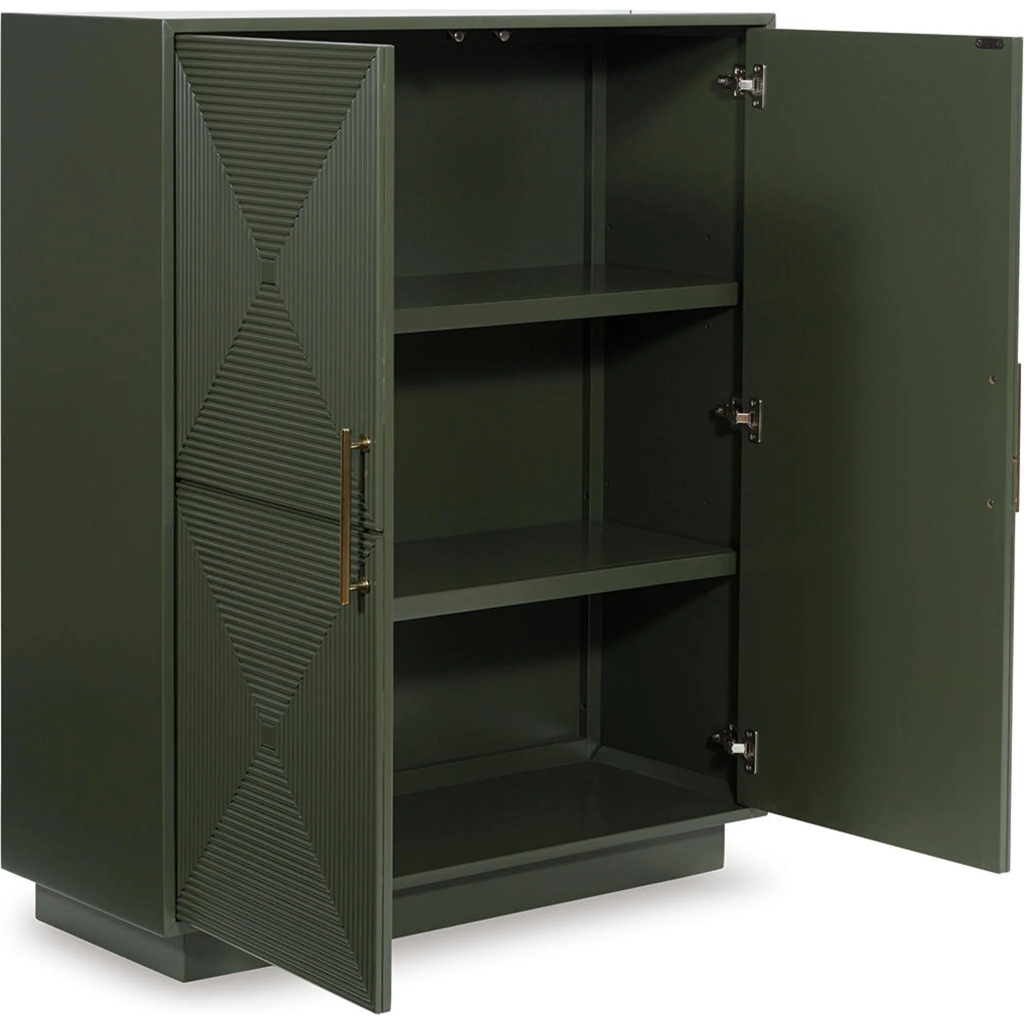 Geirwood Accent Cabinet - Dark Green - Image 5