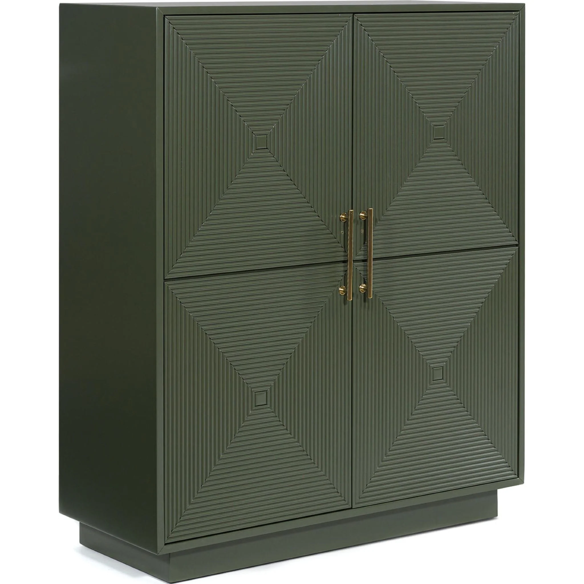 Geirwood Accent Cabinet - Dark Green - Image 6