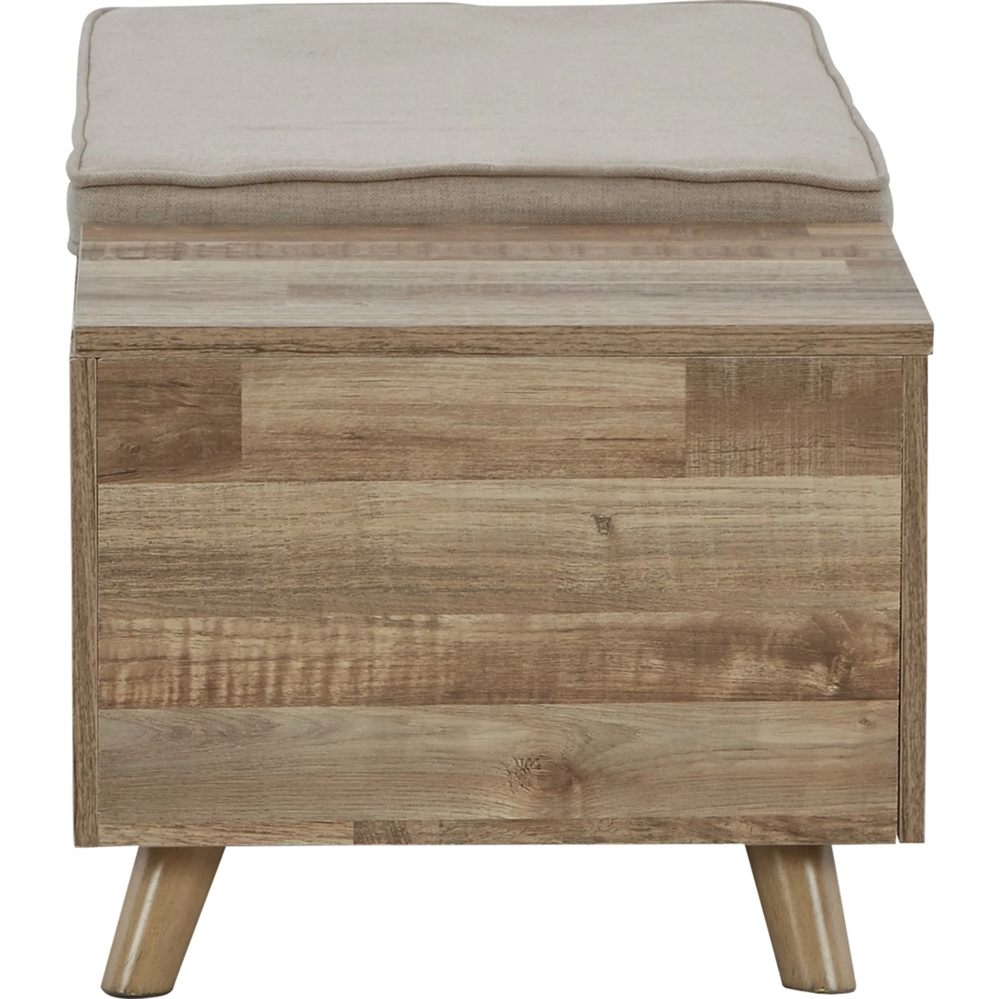 Gerdanet Storage Bench - Beige/Brown - Image 4