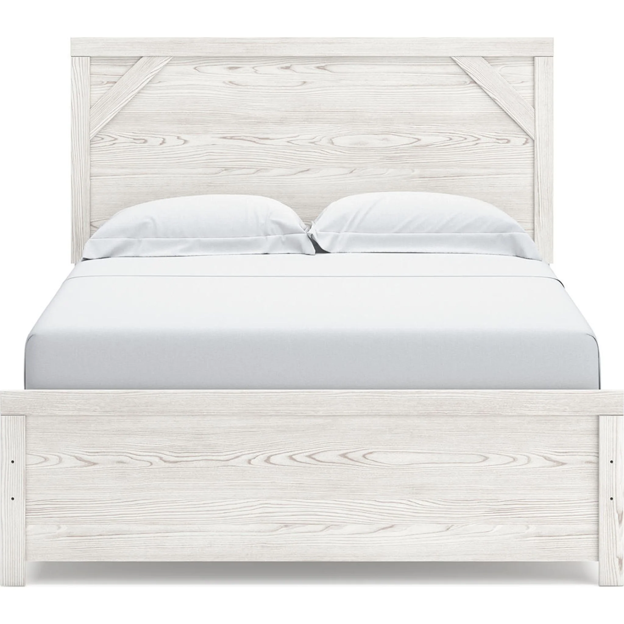 Gerridan Panel Bed - White/Gray - Image 20