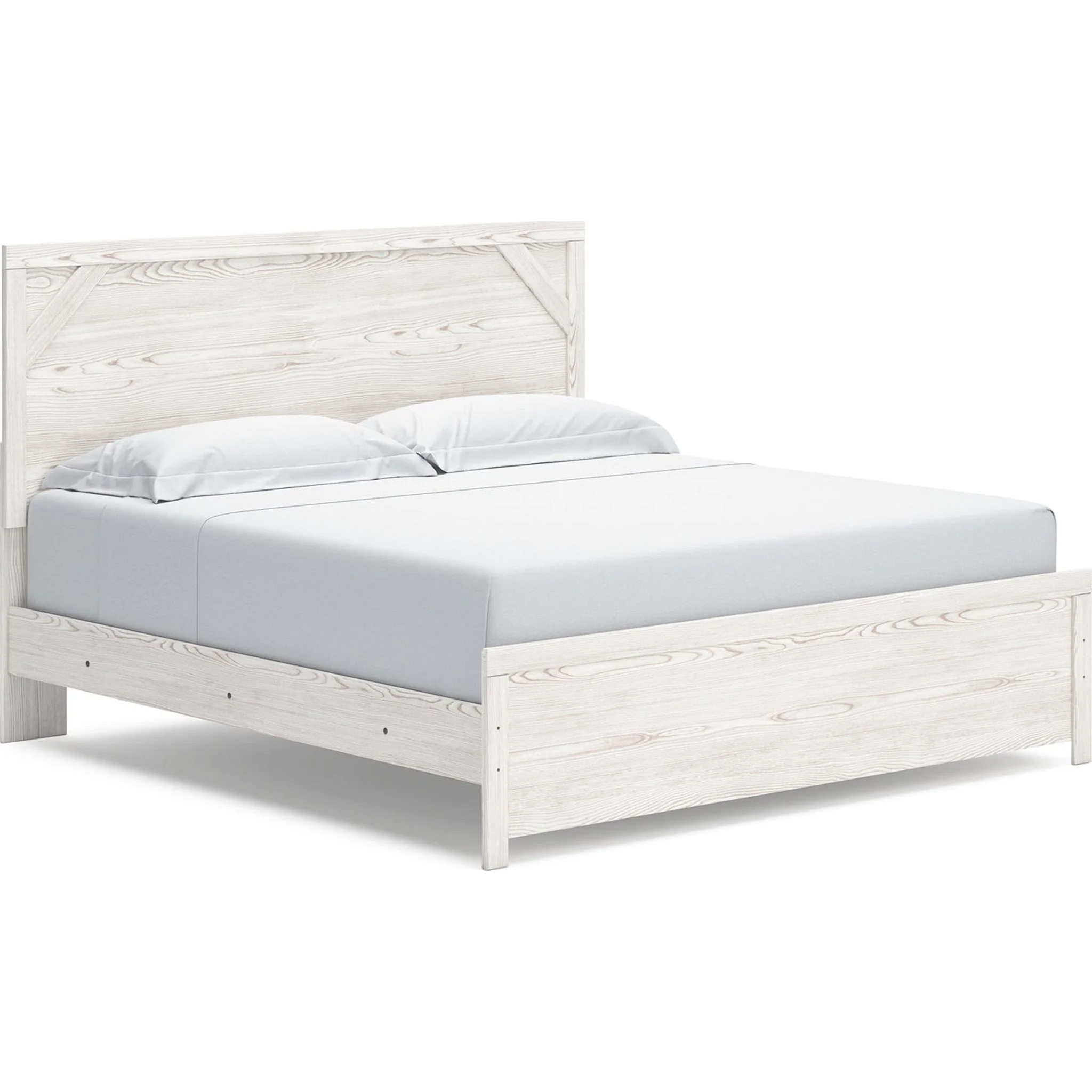 Gerridan Panel Bed - White/Gray - Image 37