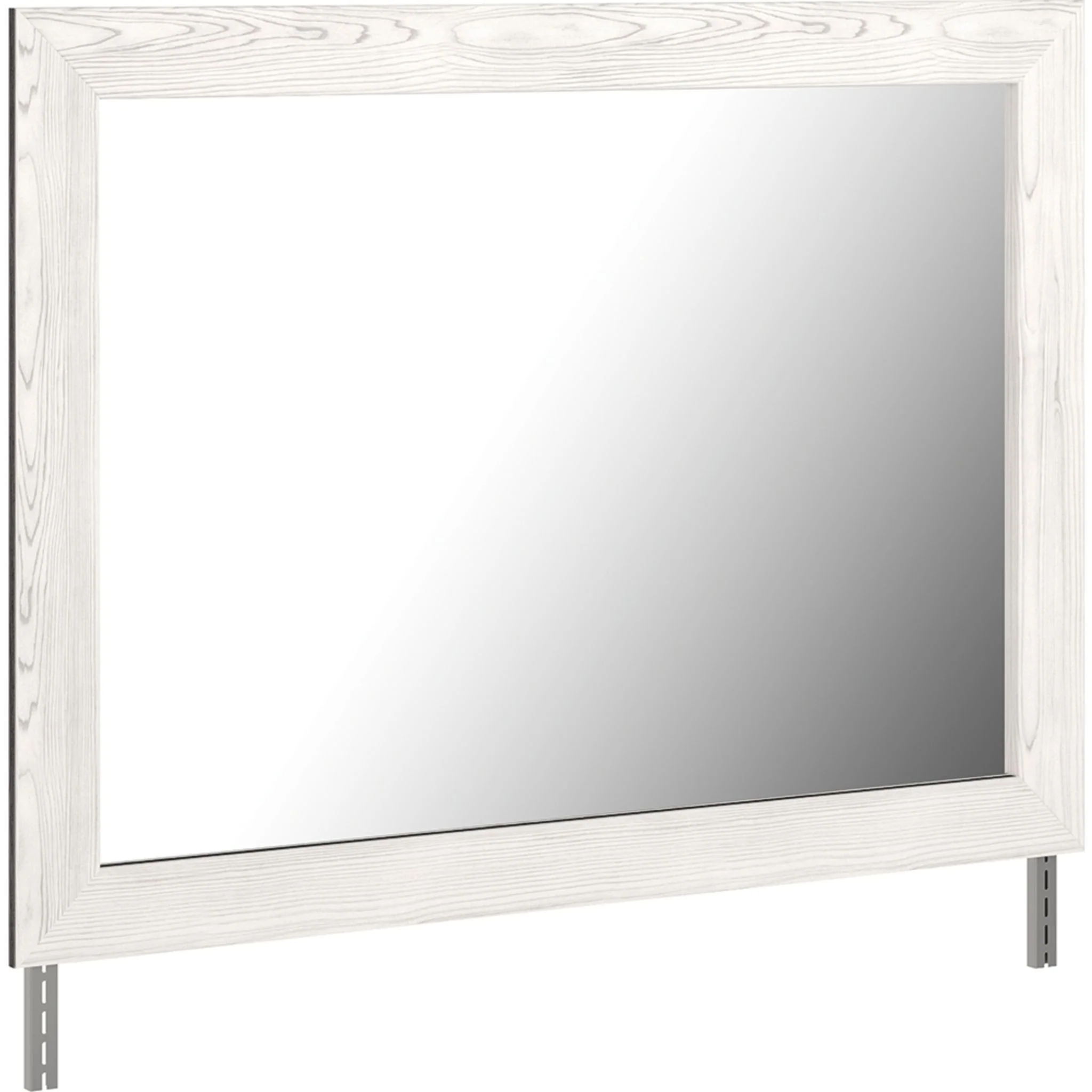 Gerridan 5 Piece King Panel Bedroom - White/Gray - Image 6