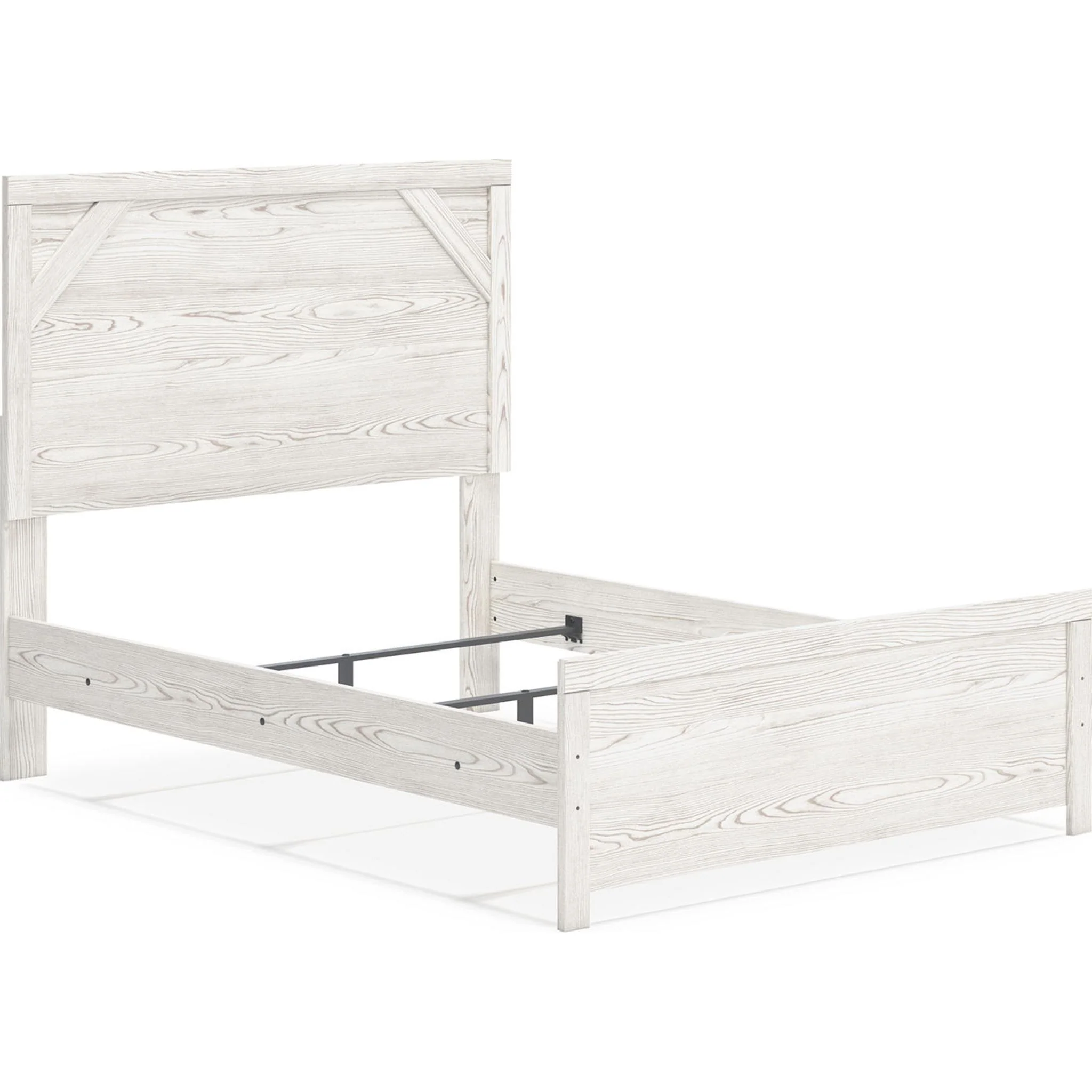 Gerridan Full Panel Bed - White/Gray - Image 15