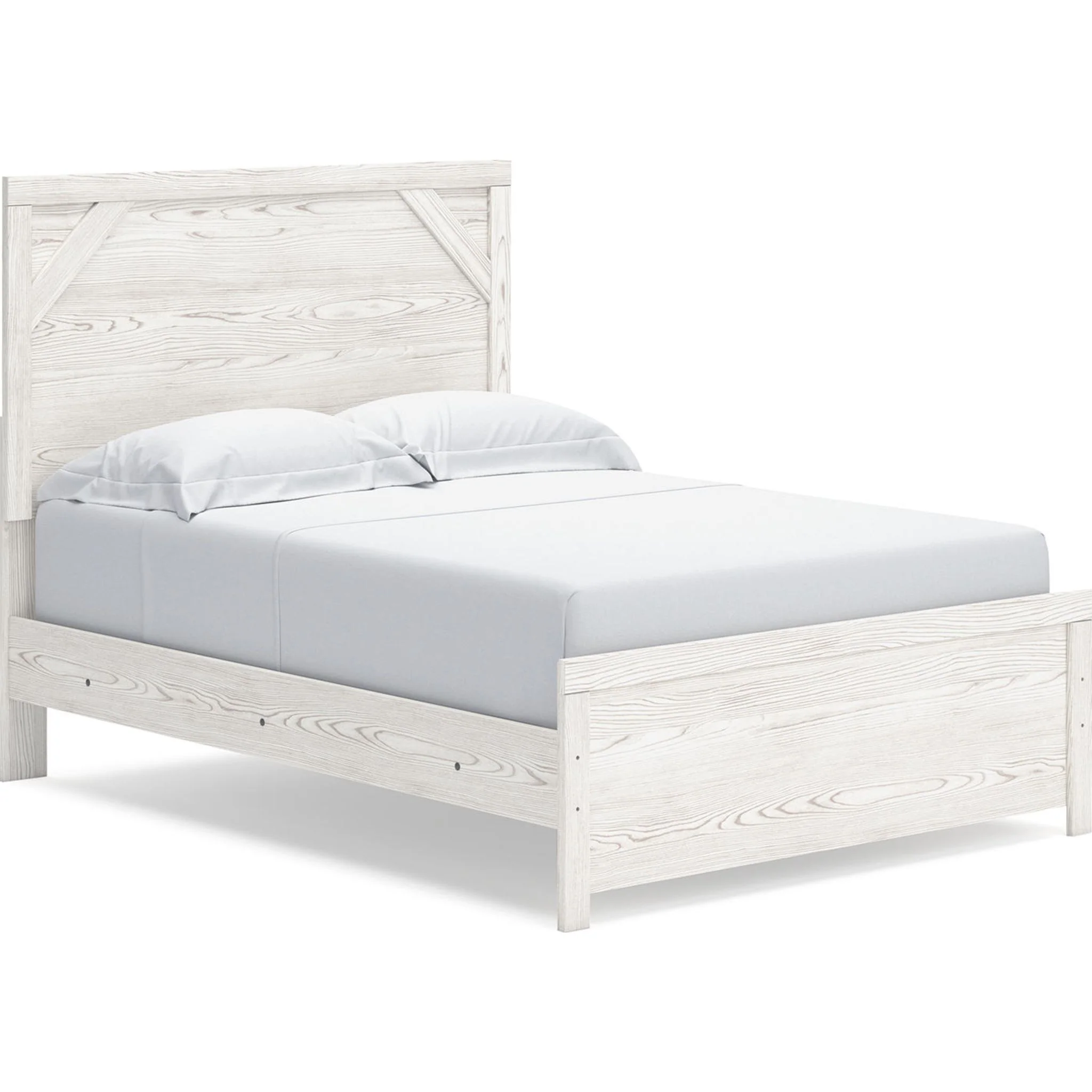 Gerridan Full Panel Bed - White/Gray - Image 16