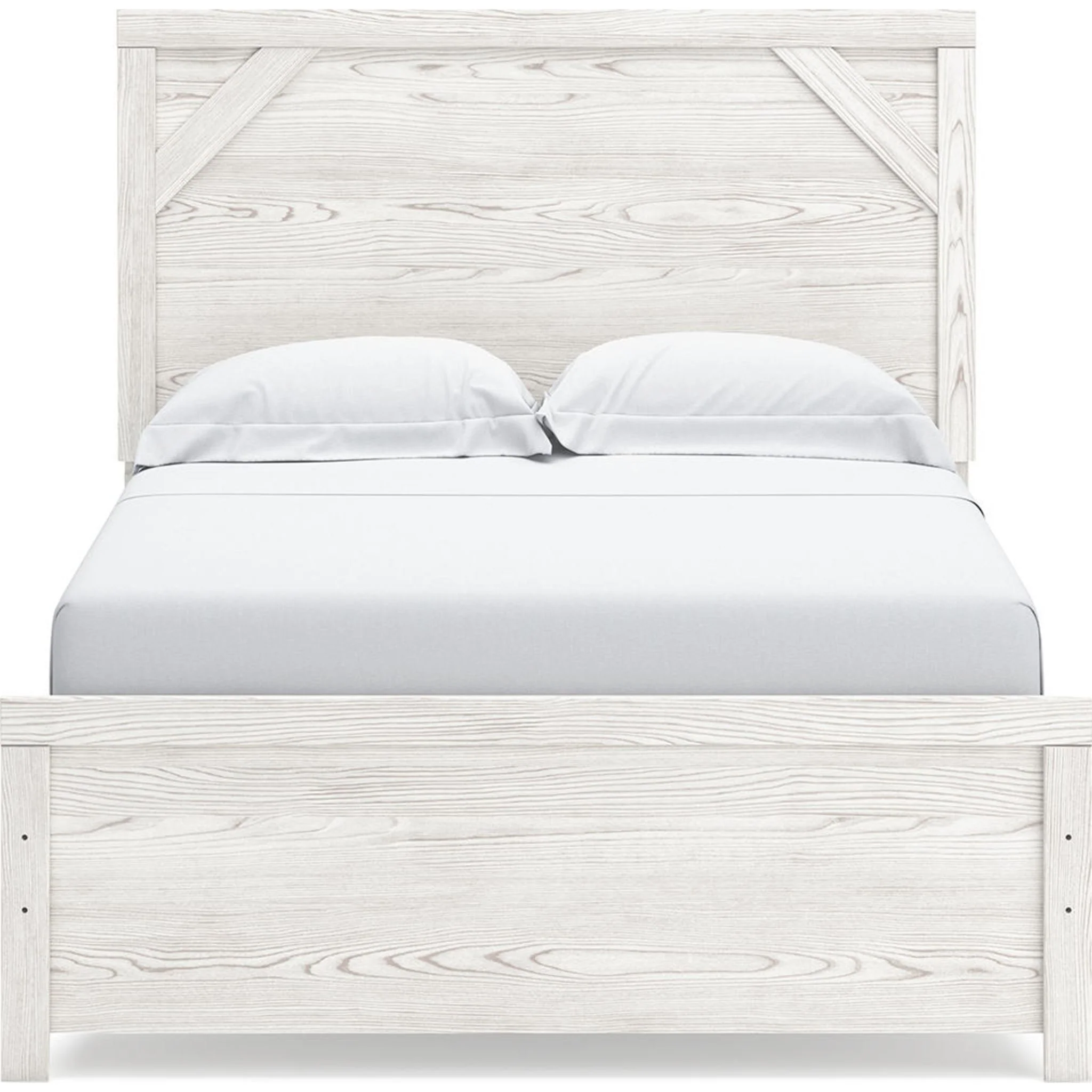 Gerridan Full Panel Bed - White/Gray - Image 30