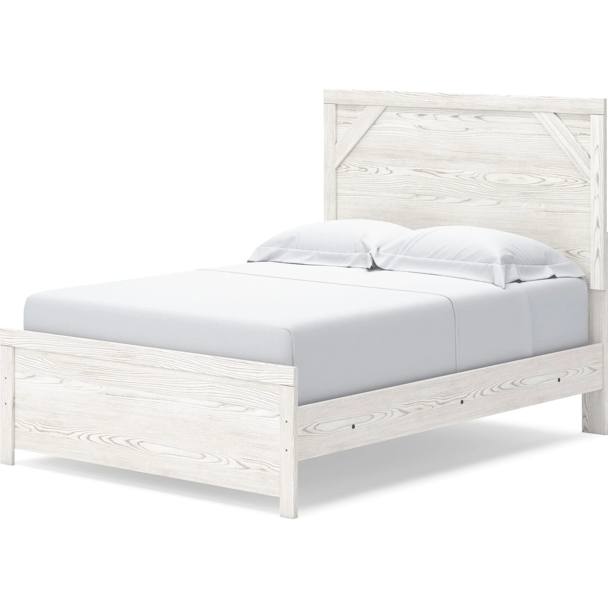 Gerridan Full Panel Bed - White/Gray - Image 6