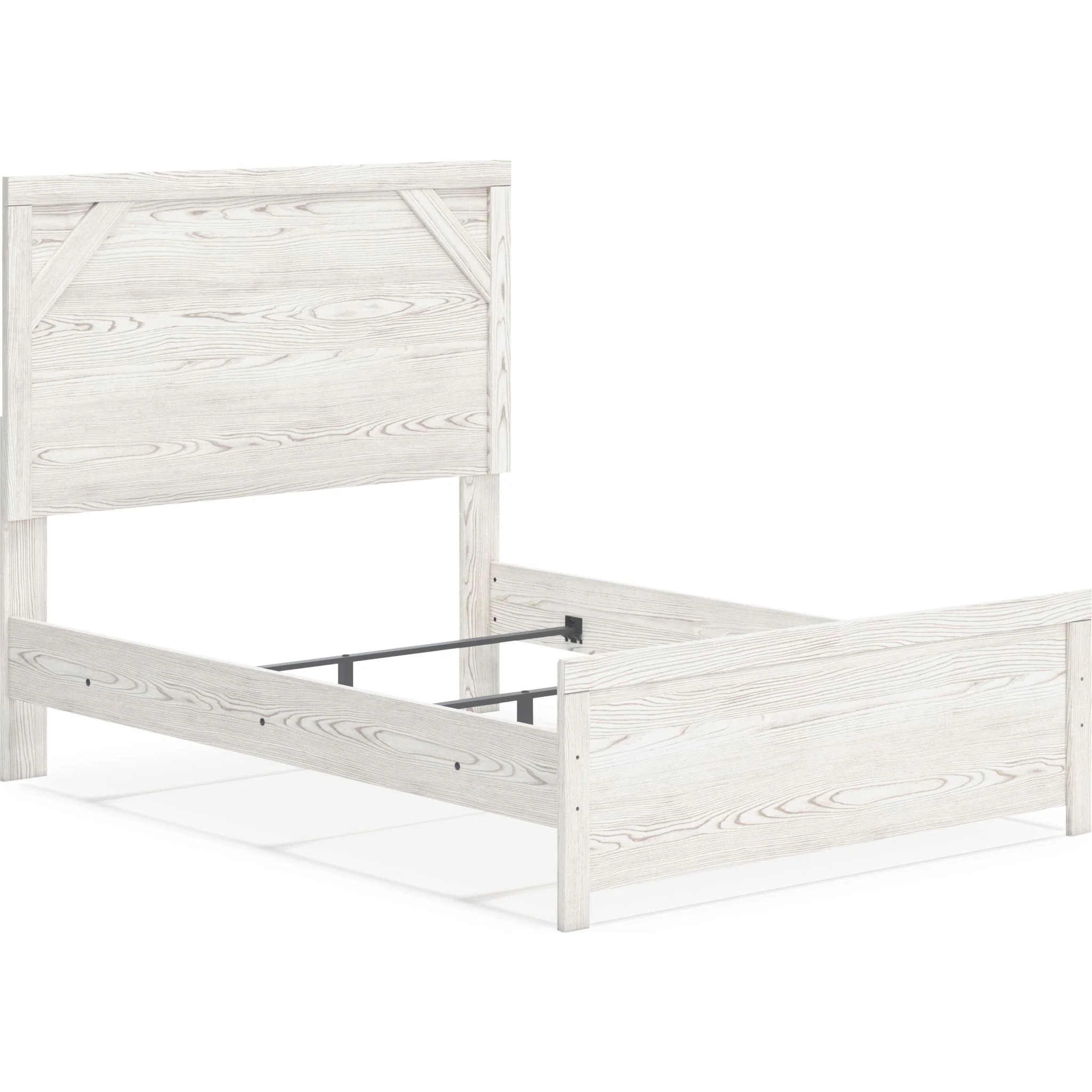 Gerridan Full Panel Bed - White/Gray - Image 8