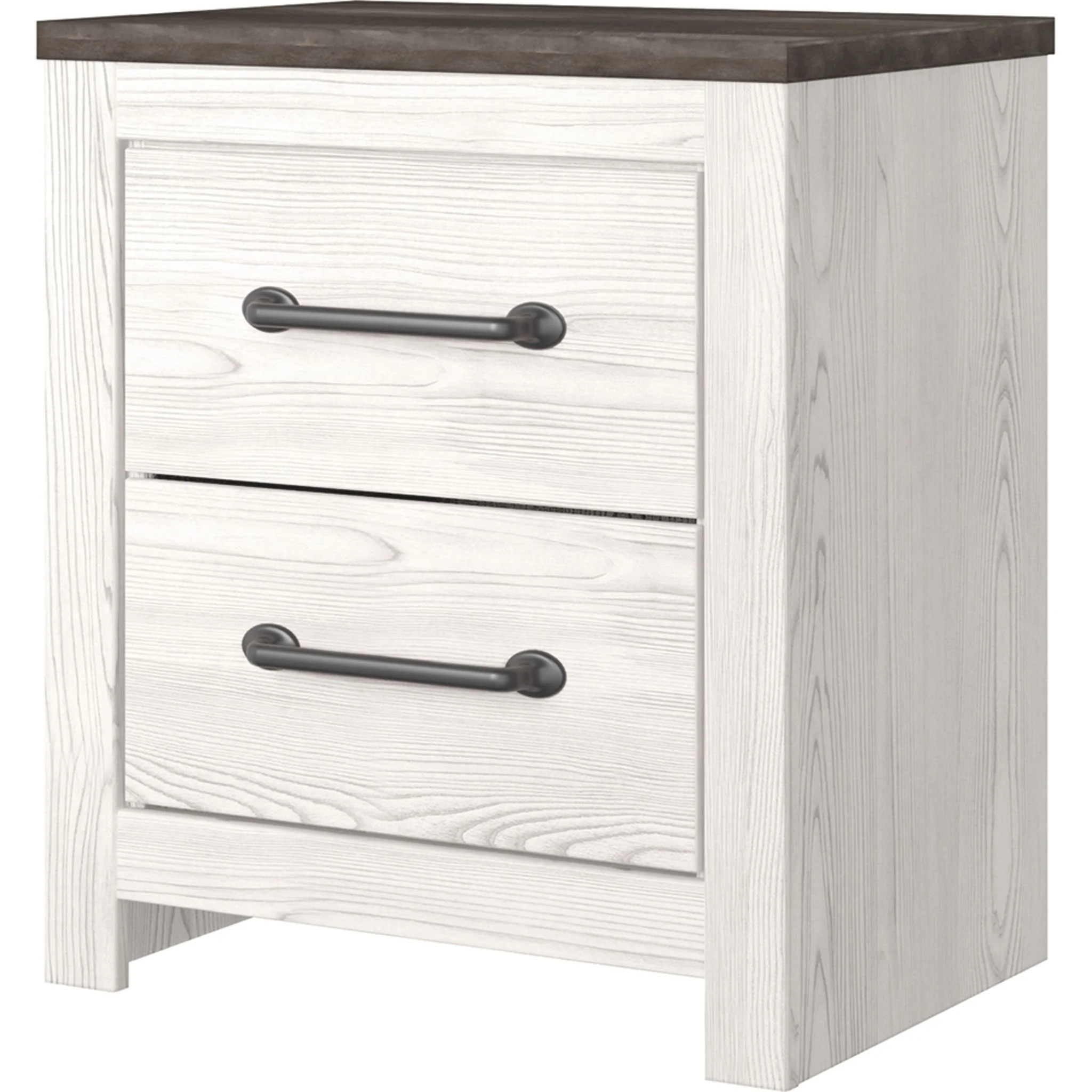Gerridan Nightstand - White/Gray - Image 2