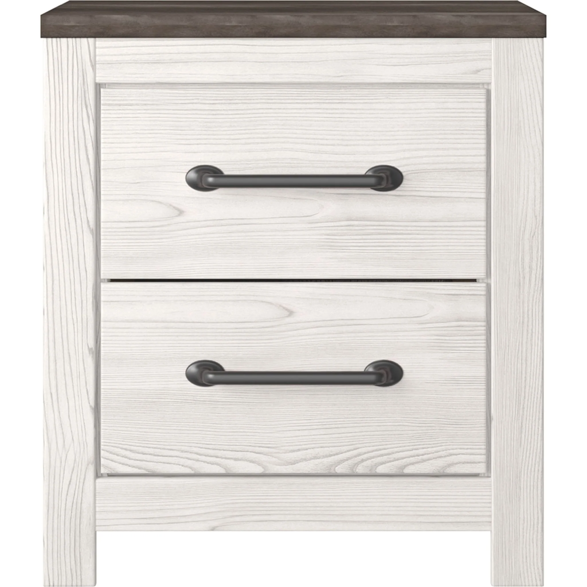 Gerridan Nightstand - White/Gray - Image 3