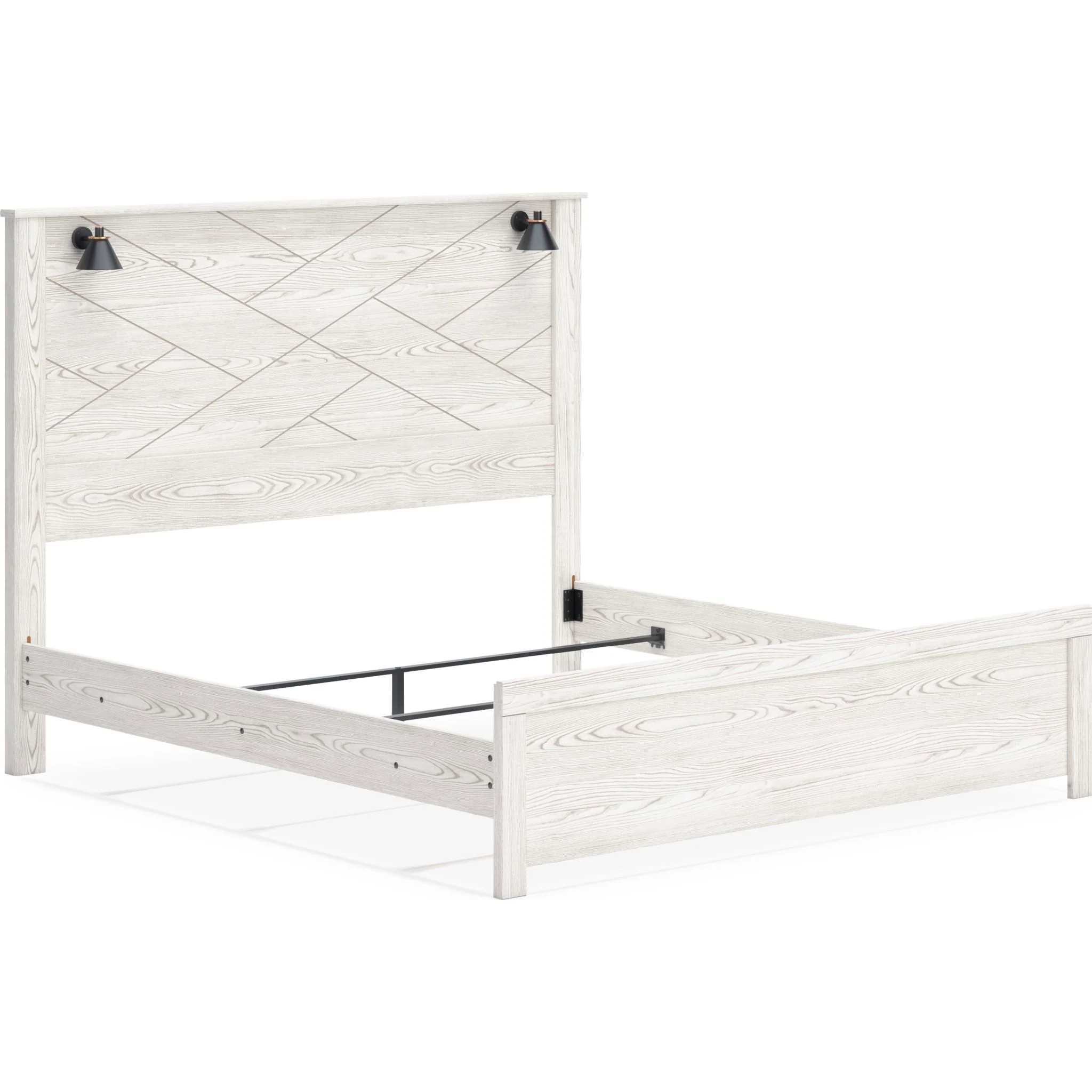 Gerridan Panel Bed - White/Gray - Image 25