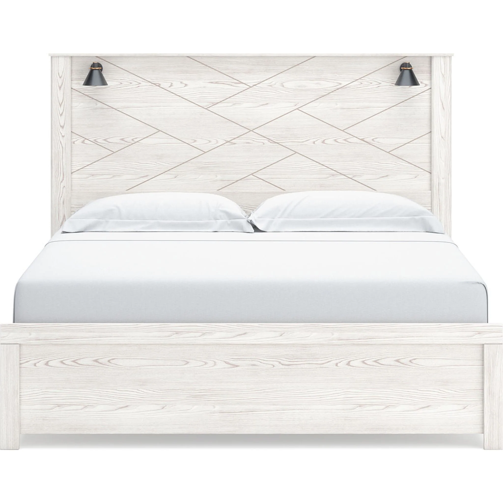 Gerridan Panel Bed - White/Gray - Image 32