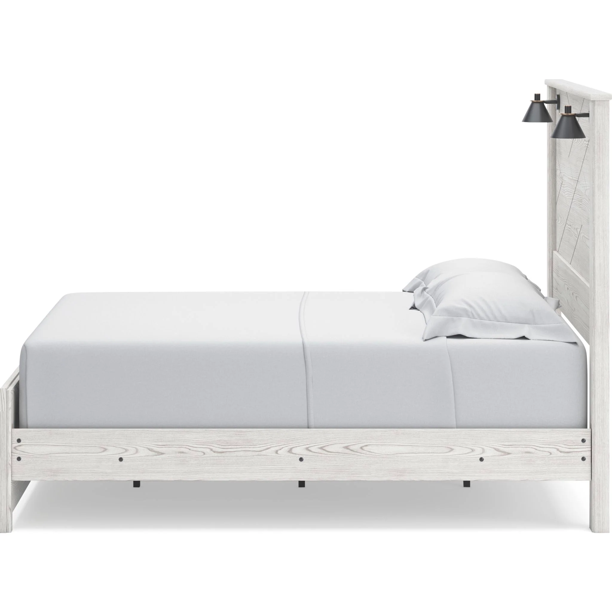 Gerridan Panel Bed - White/Gray - Image 4