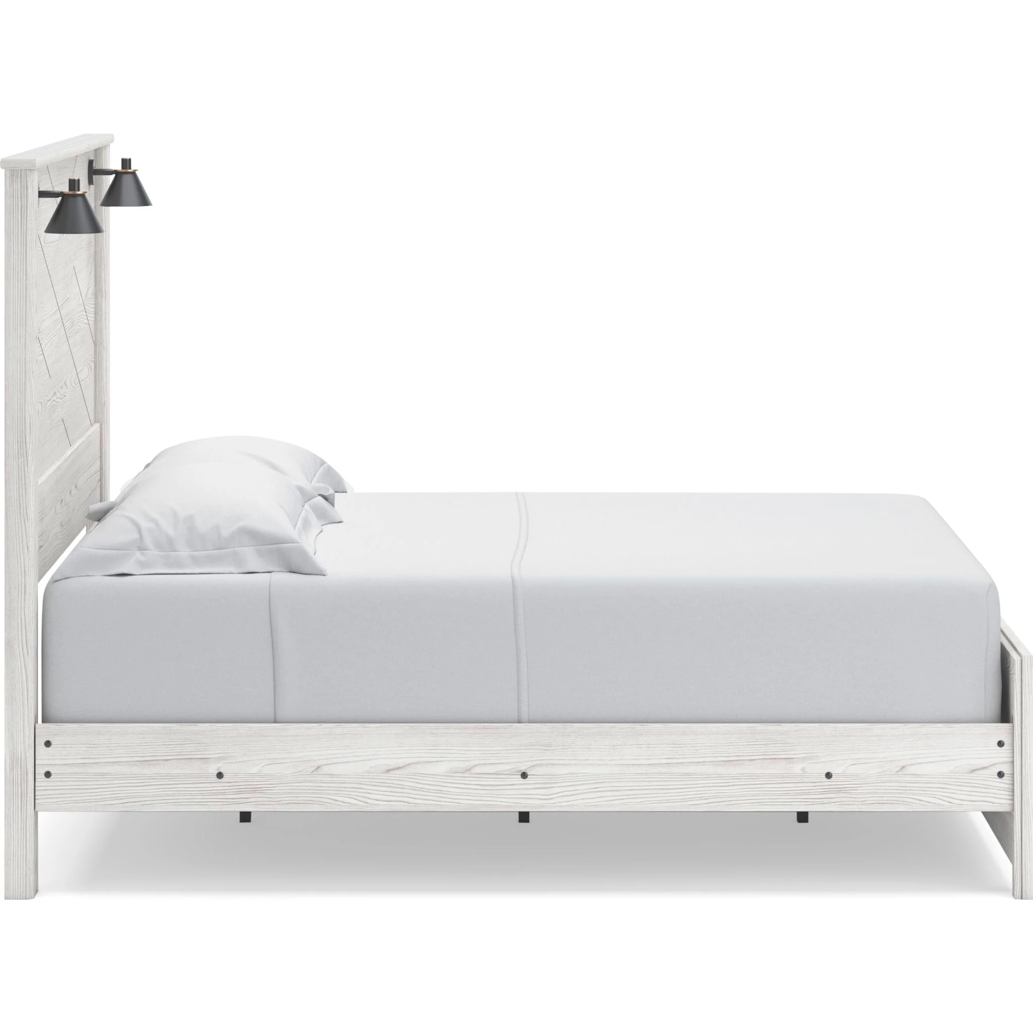Gerridan Panel Bed - White/Gray - Image 7