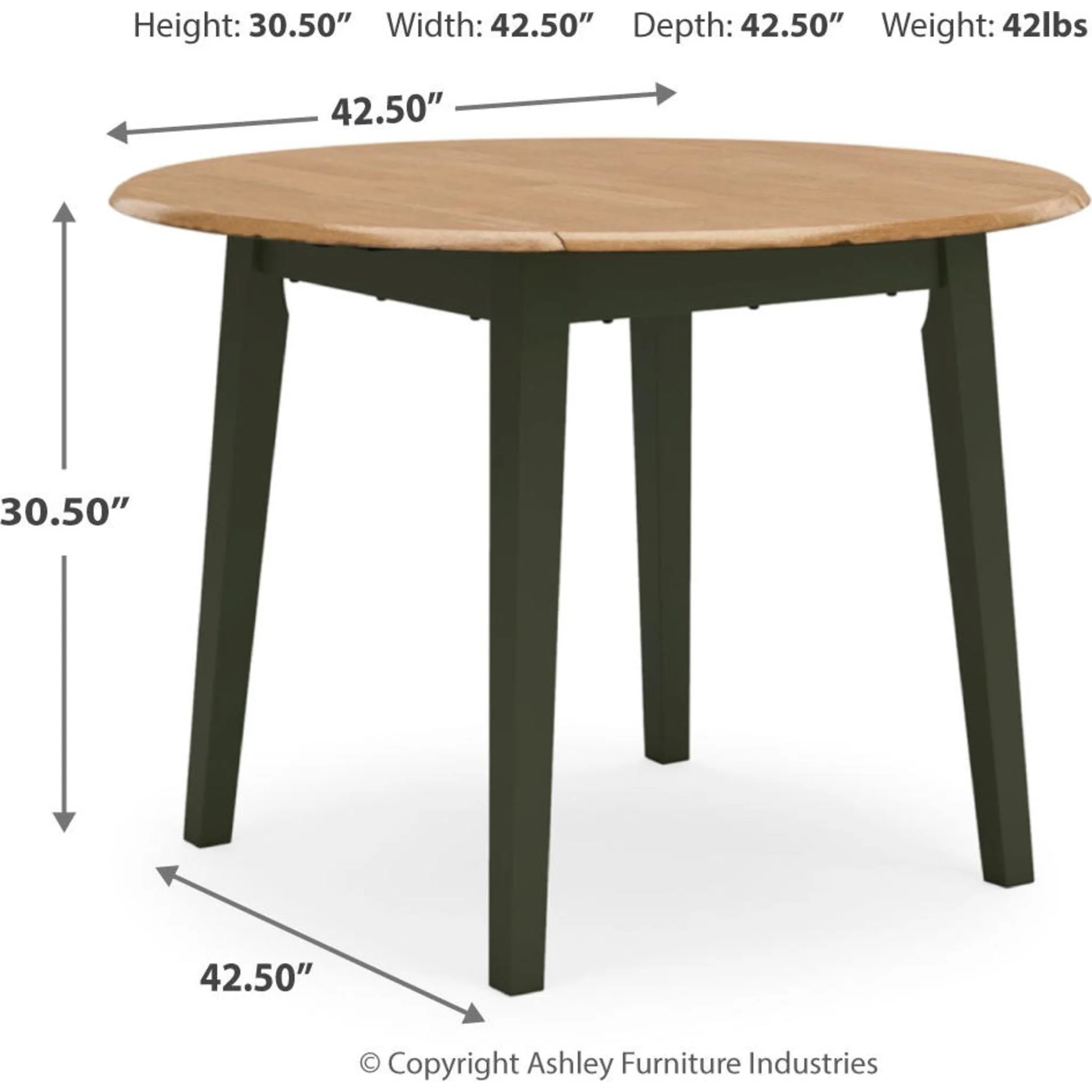 Gesthaven Drop Leaf Table - Image 5