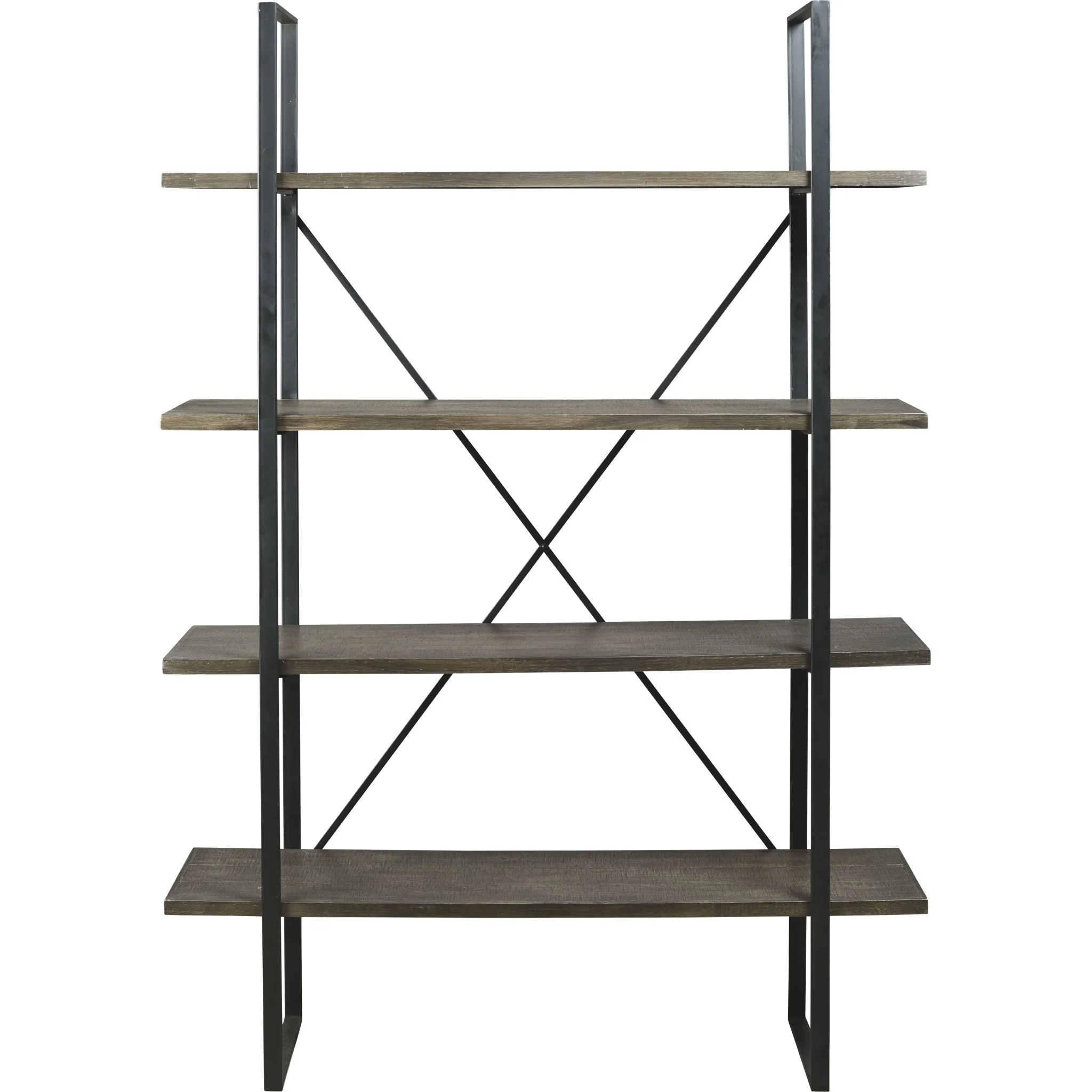 Gilesgrove Bookcase - Black/Gray - Image 3