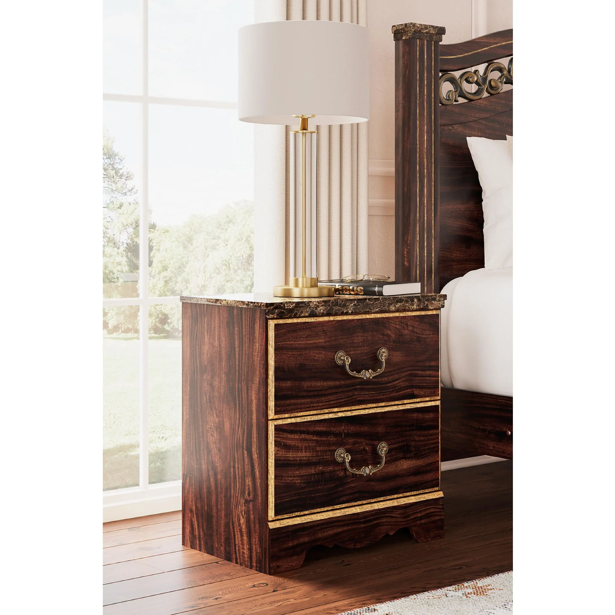 Glosmount Nightstand - Two-tone - Image 9