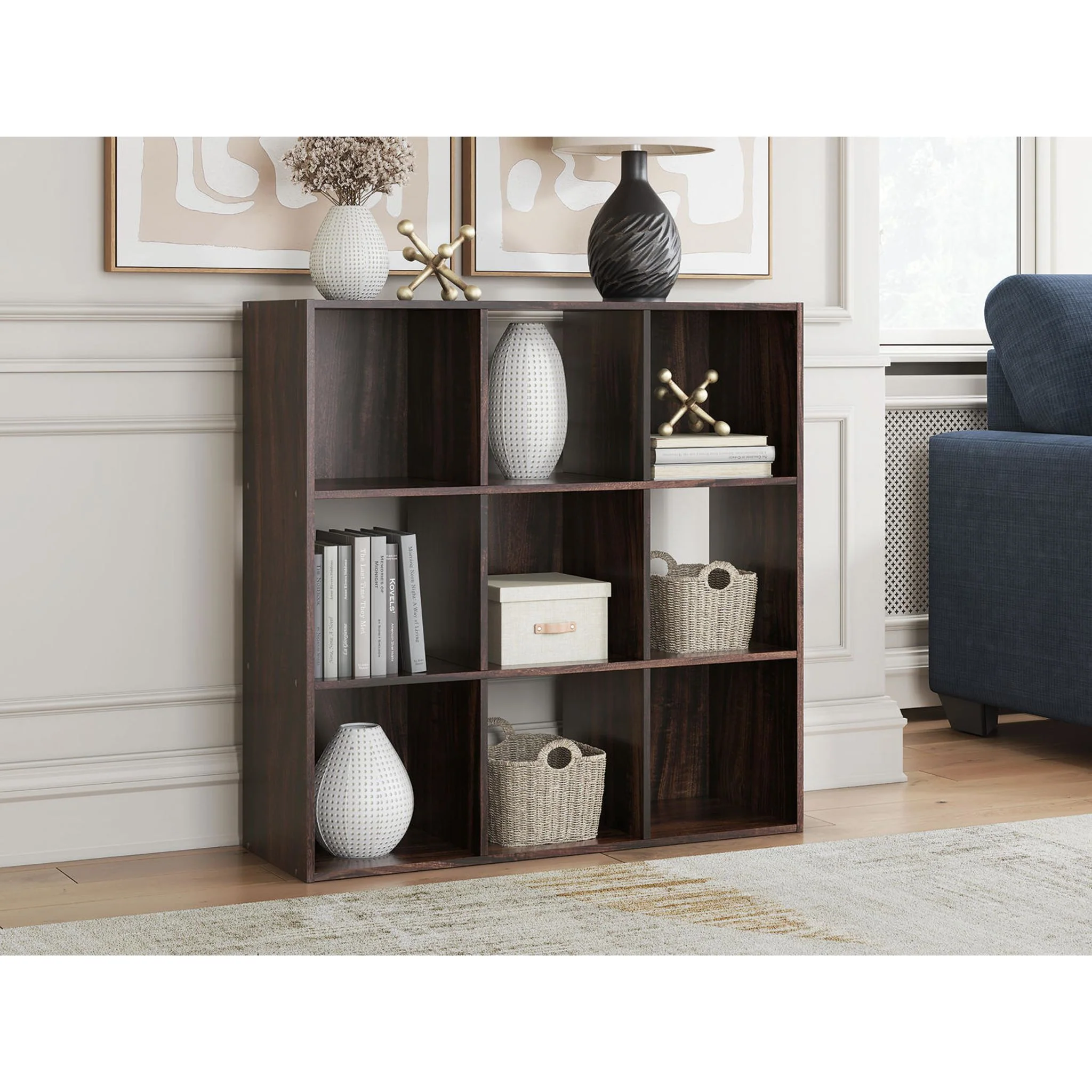 Glosmount Nine Cube Organizer Bookcase - Image 2