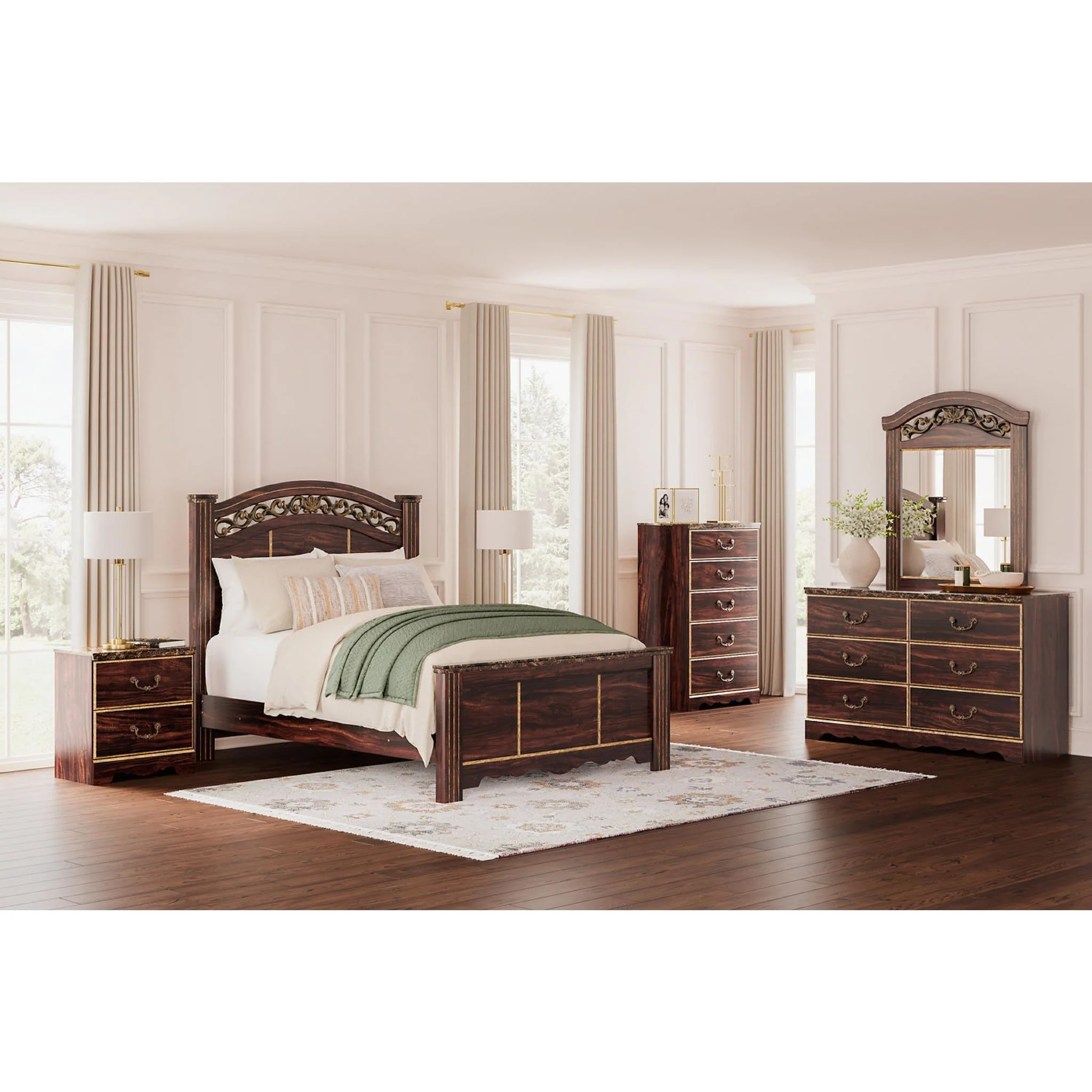 Glosmount Poster Bed - Two-tone - Image 2